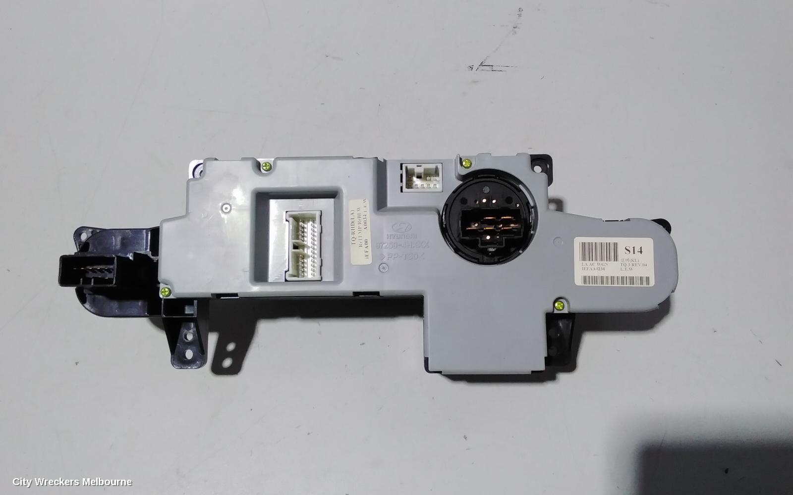 HYUNDAI ILOAD/IMAX HEATER/AC CONTROLS, TQ, IMAX, 11/2007 - 08/2015
