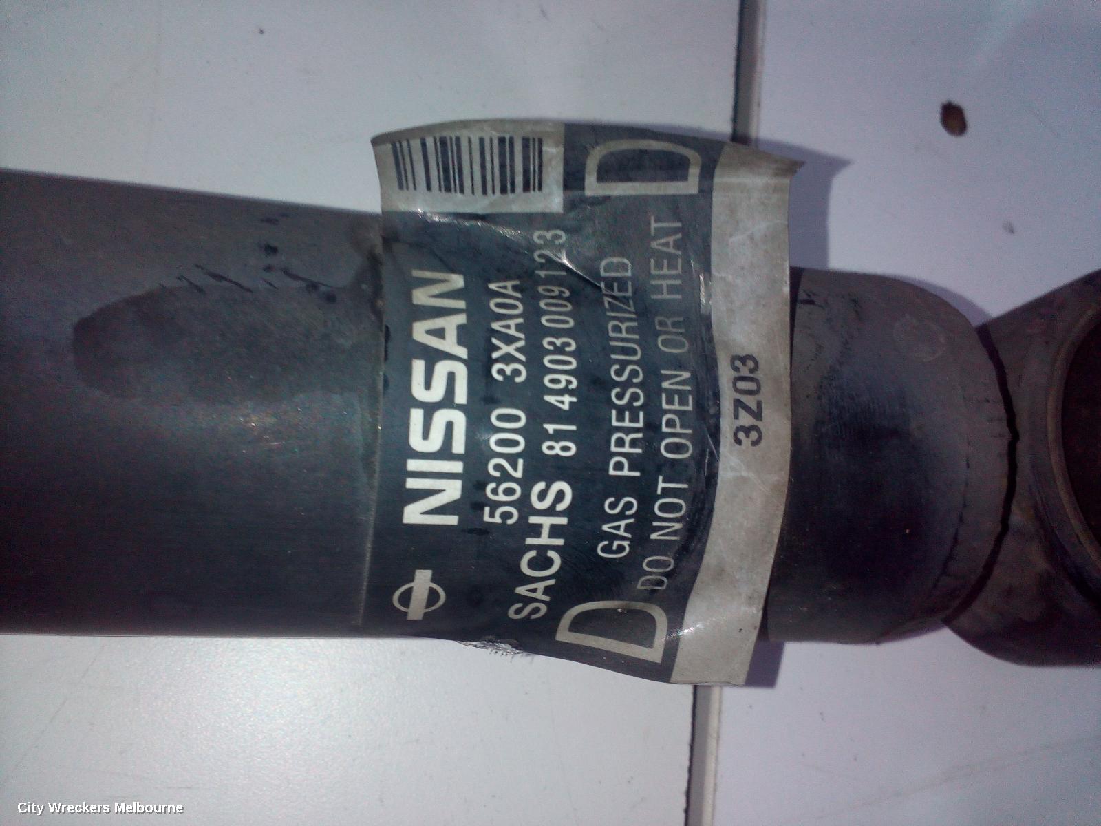 NISSAN NV200 (NZ ONLY) LEFT REAR STRUT, VAN 09-