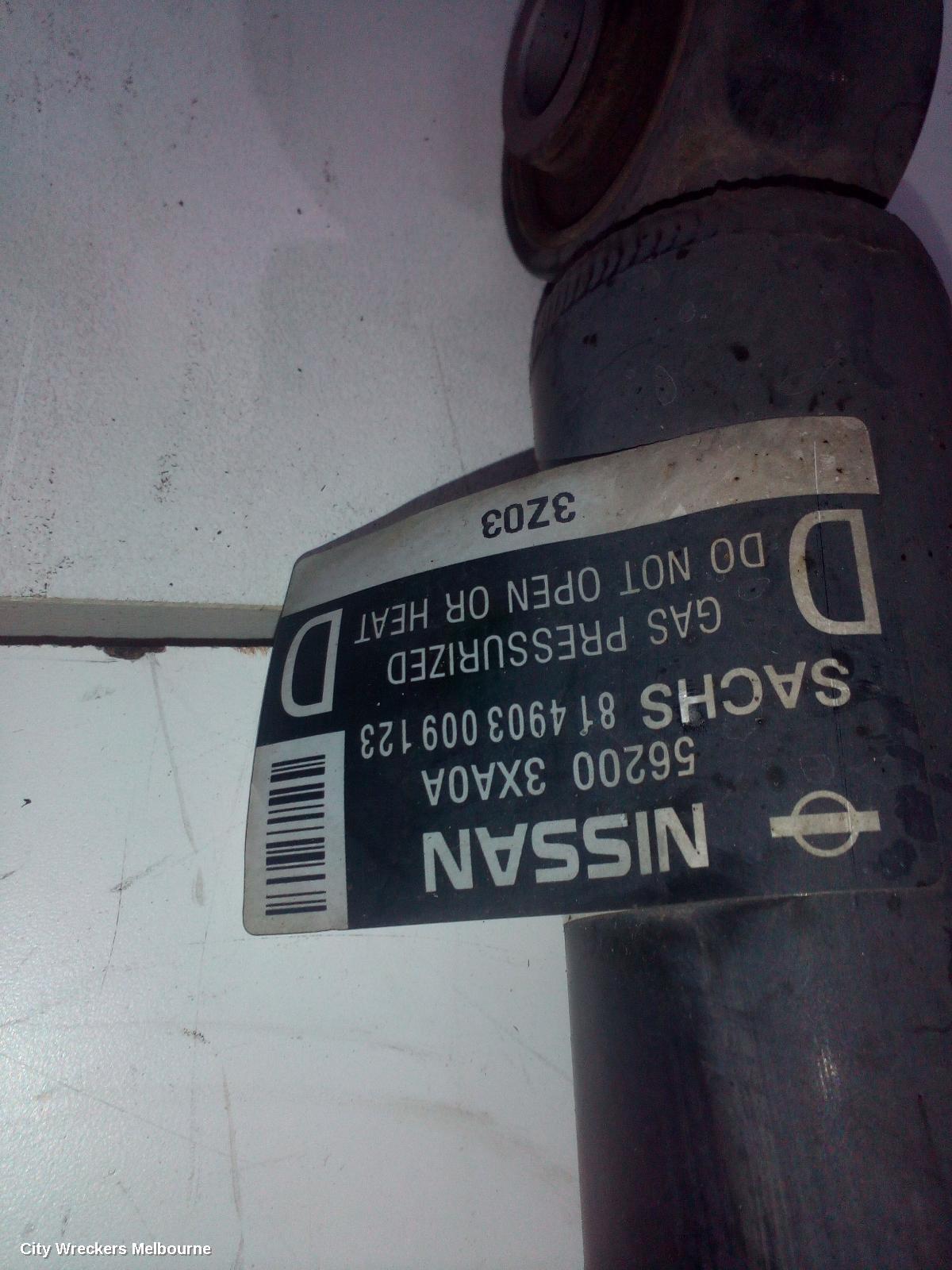 NISSAN NV200 (NZ ONLY) RIGHT REAR STRUT, VAN 09-