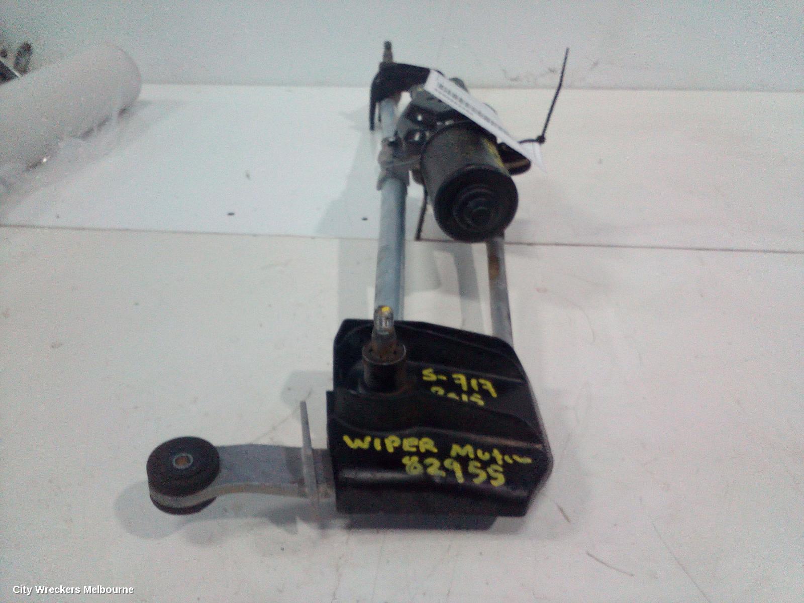 HOLDEN COLORADO WIPER MOTOR, FRONT, RG/RG 7, 01/2012 - 12/2020