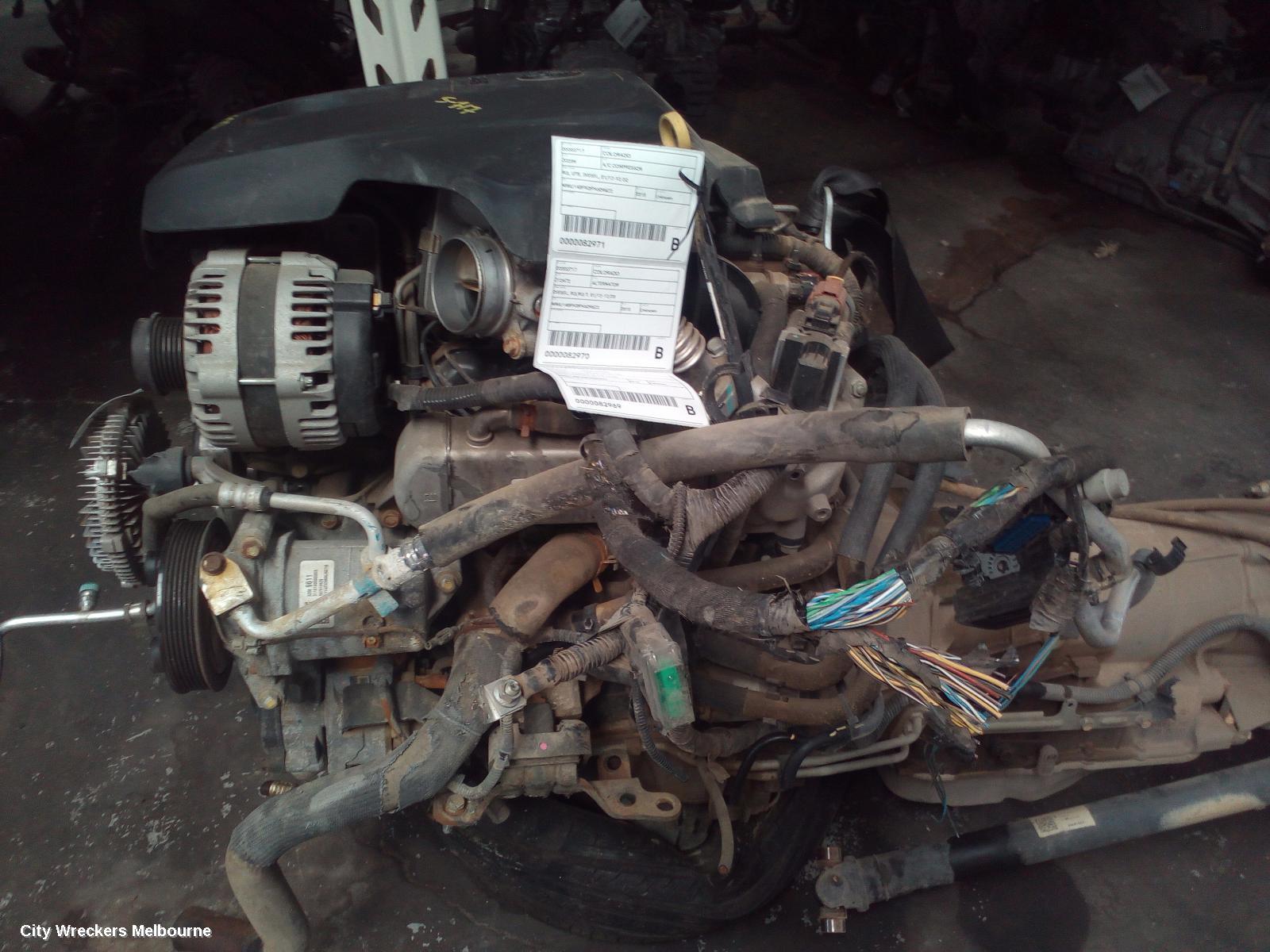 HOLDEN COLORADO A/C COMPRESSOR, RG, UTE, DIESEL, 01/2012 - 12/2020