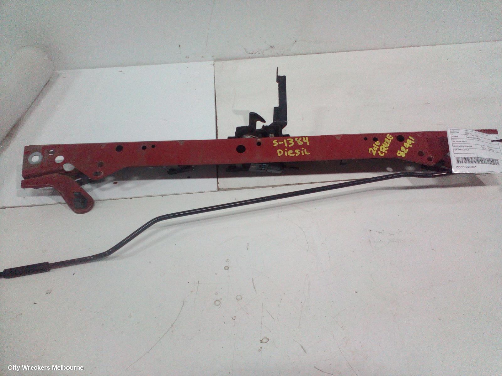 HOLDEN CRUZE RADIATOR SUPPORT, JG, 03/2009 - 02/2011