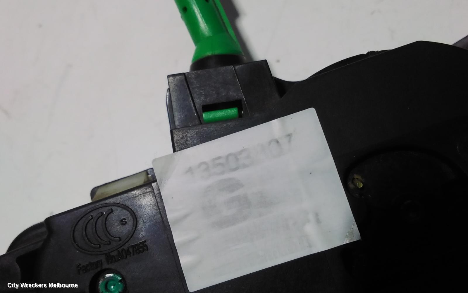 HOLDEN CRUZE DOOR/BOOT/GATE LOCK, LEFT REAR DOOR LOCK, JG-JH, 03/2009 - 01/2017