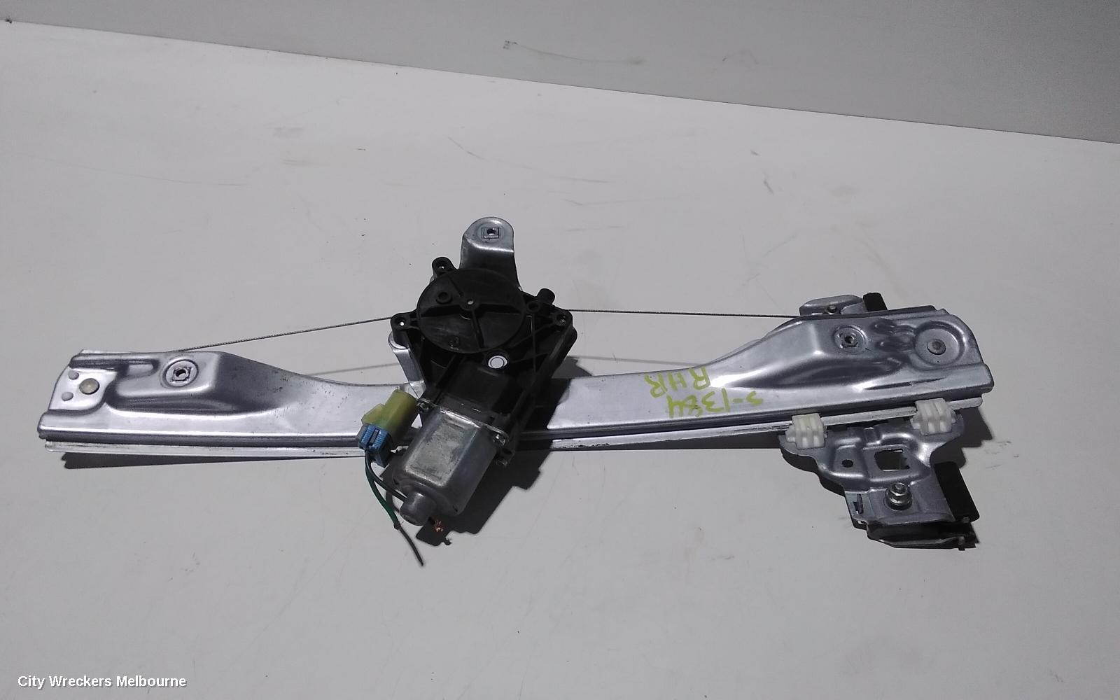 HOLDEN CRUZE RIGHT REAR WND REG/MOTOR, JG-JH, 03/2009 - 01/2017