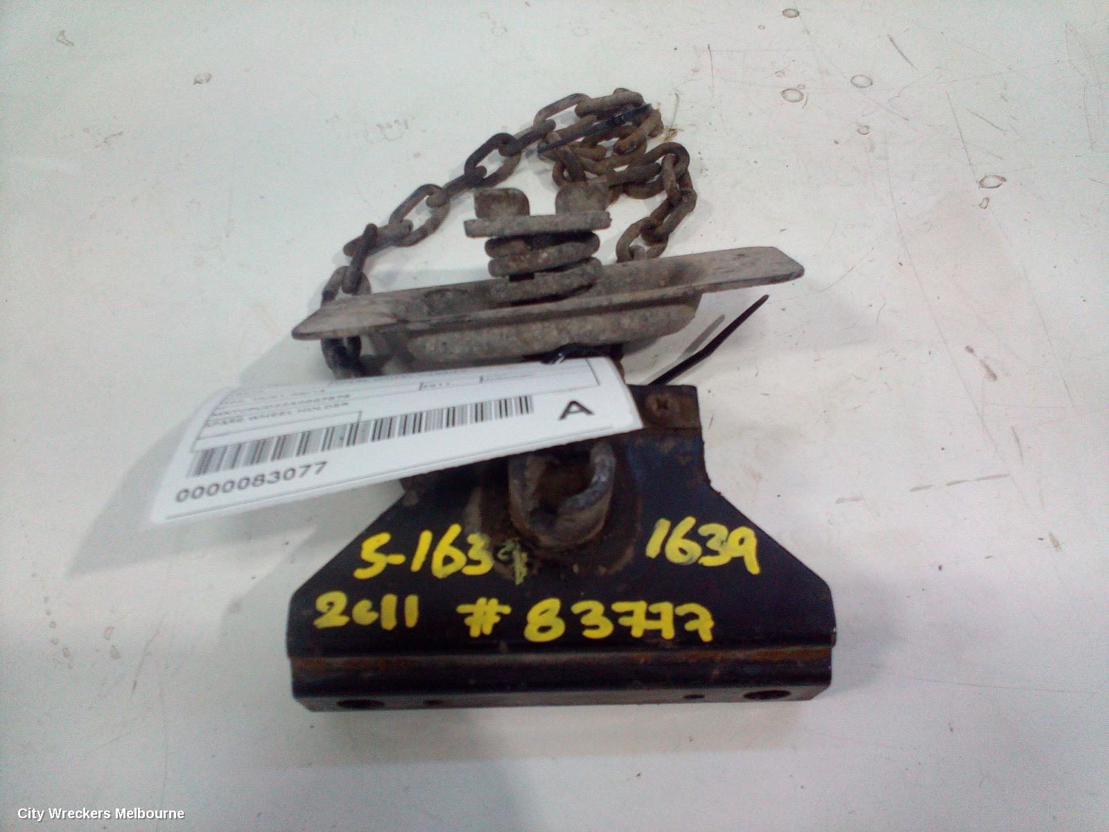 NISSAN NAVARA SPARE WHEEL CARRIER, D22, 12/2001 - 08/2015