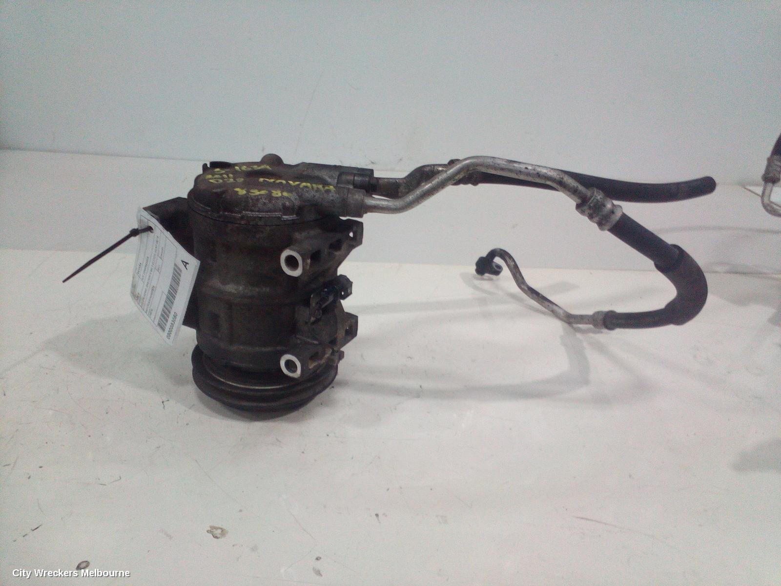 NISSAN NAVARA A/C COMPRESSOR, D22, CALSONIC, DKS17CH-V BELT CLUTCH, 04/1997 - 08/2015