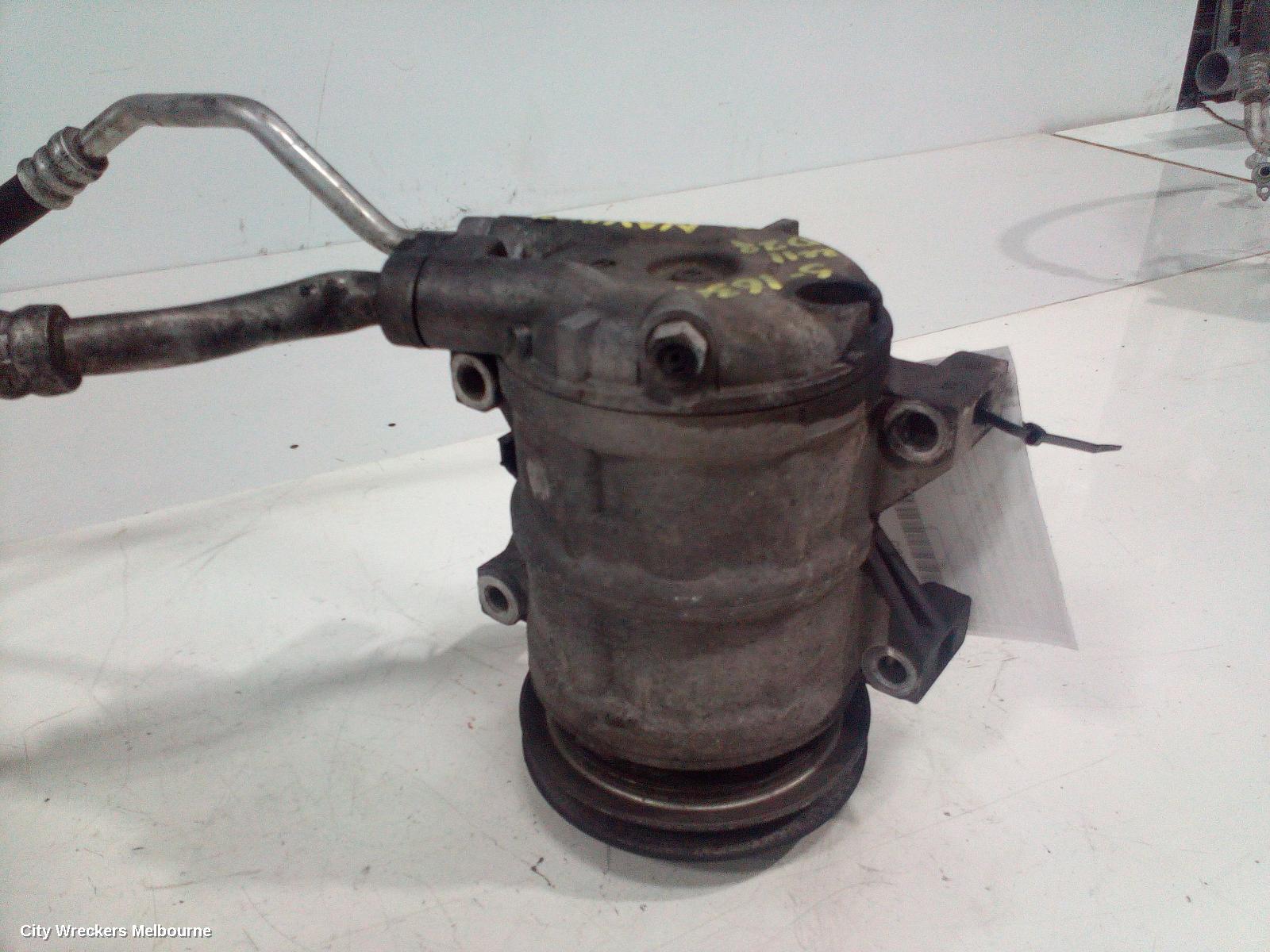 NISSAN NAVARA A/C COMPRESSOR, D22, CALSONIC, DKS17CH-V BELT CLUTCH, 04/1997 - 08/2015