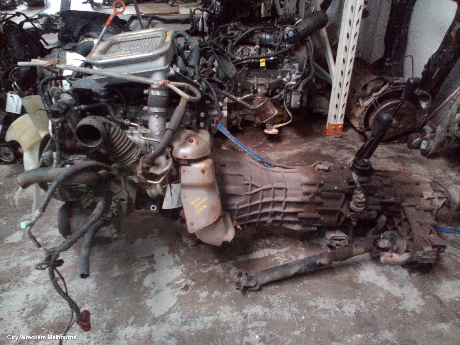 NISSAN NAVARA CATALYTIC CONVERTER, D22, MANIFOLD, 2.5, YD25, 02/2008 - 08/2015