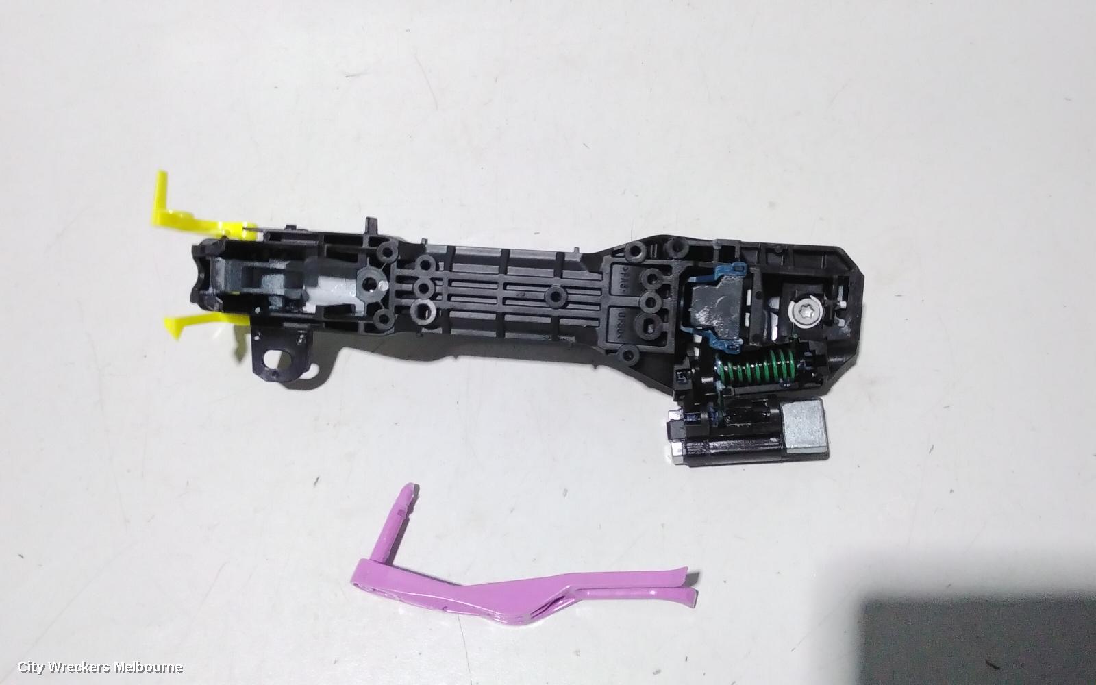 SUBARU OUTBACK DOOR HANDLE, OUTER, LH FRONT, NON SMART KEYLESS ENTRY TYPE, 6TH GEN, 08/2014 - 12/2020