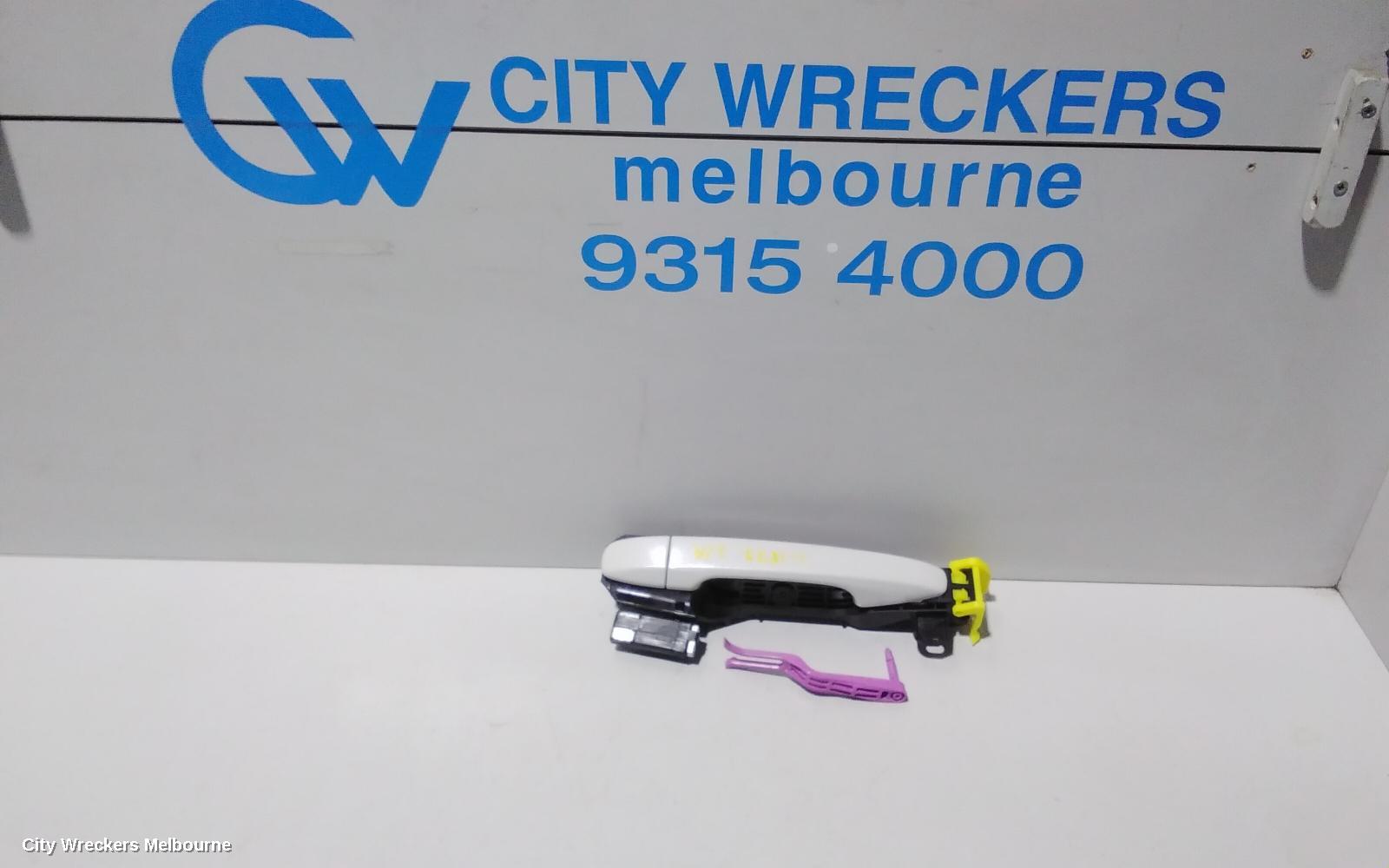 SUBARU OUTBACK DOOR HANDLE, OUTER, LH FRONT, NON SMART KEYLESS ENTRY TYPE, 6TH GEN, 08/2014 - 12/2020
