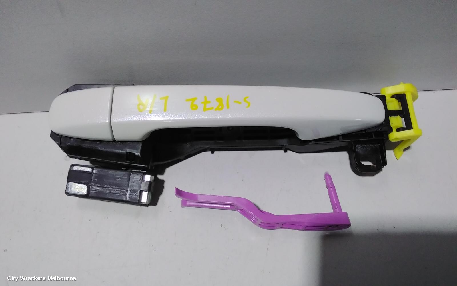 SUBARU OUTBACK DOOR HANDLE, OUTER, LH FRONT, NON SMART KEYLESS ENTRY TYPE, 6TH GEN, 08/2014 - 12/2020