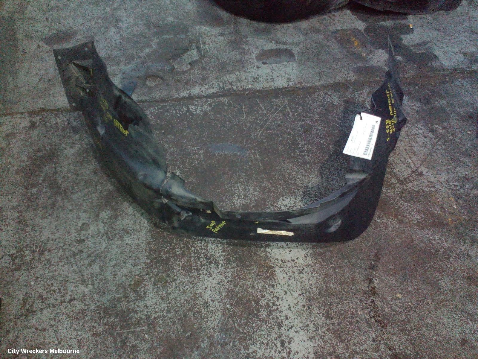 JEEP PATRIOT LEFT GUARD LINER, MK, 08/2007 - 12/2016