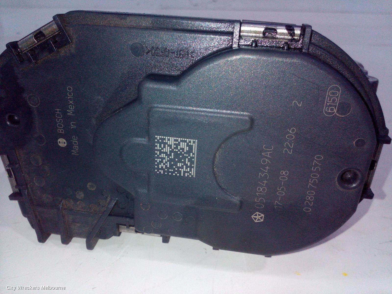 JEEP GRANDCHEROKEE THROTTLE BODY, 3.6, PETROL, WK, 10/2010 ONWARDS
