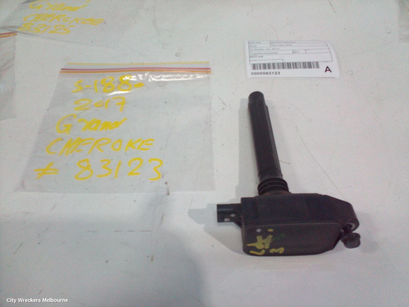JEEP GRANDCHEROKEE COIL/COIL PACK, 3.6, PETROL, WK, 09/2016 ONWARDS
