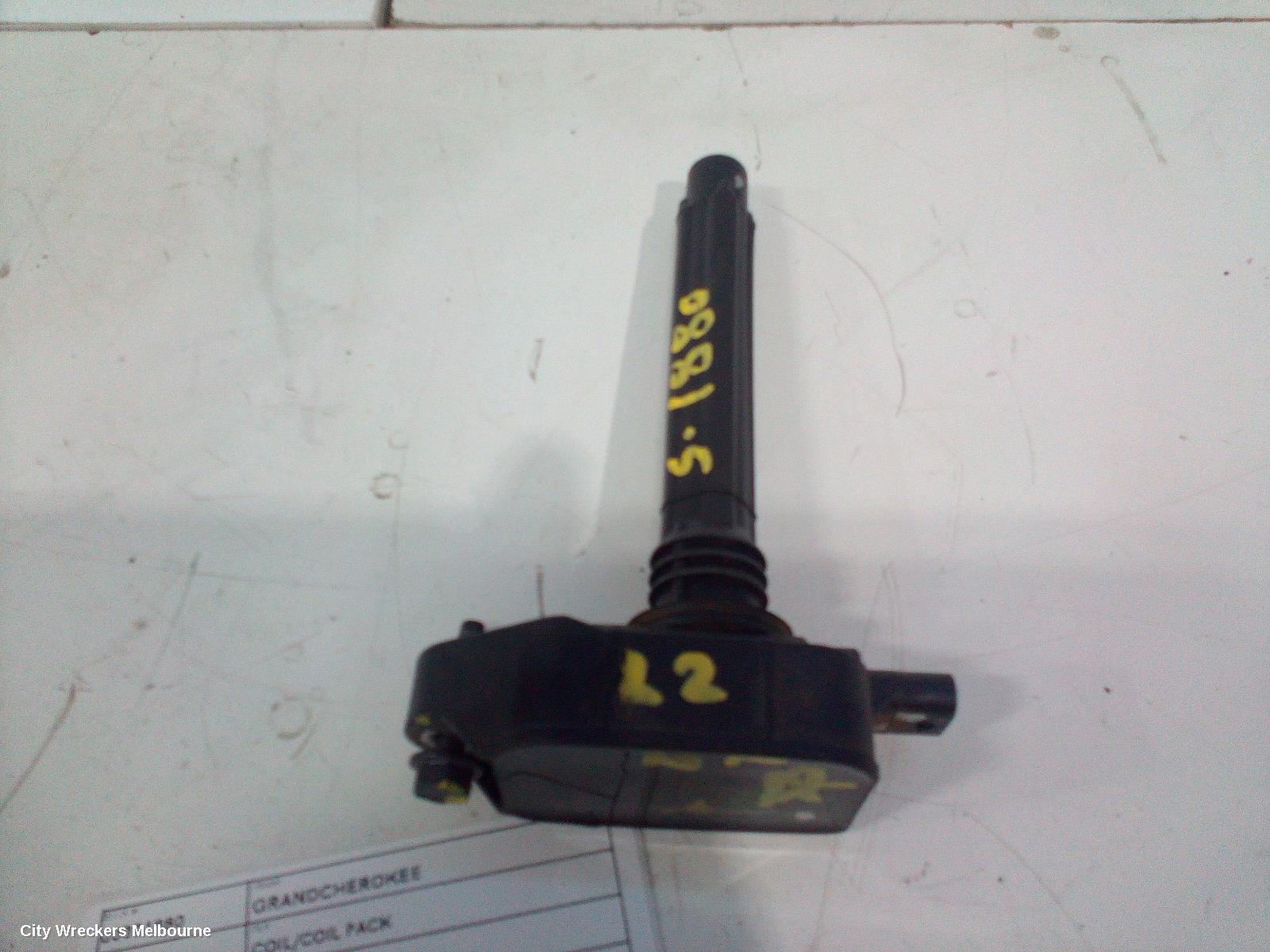 JEEP GRANDCHEROKEE COIL/COIL PACK, 3.6, PETROL, WK, 09/2016 ONWARDS