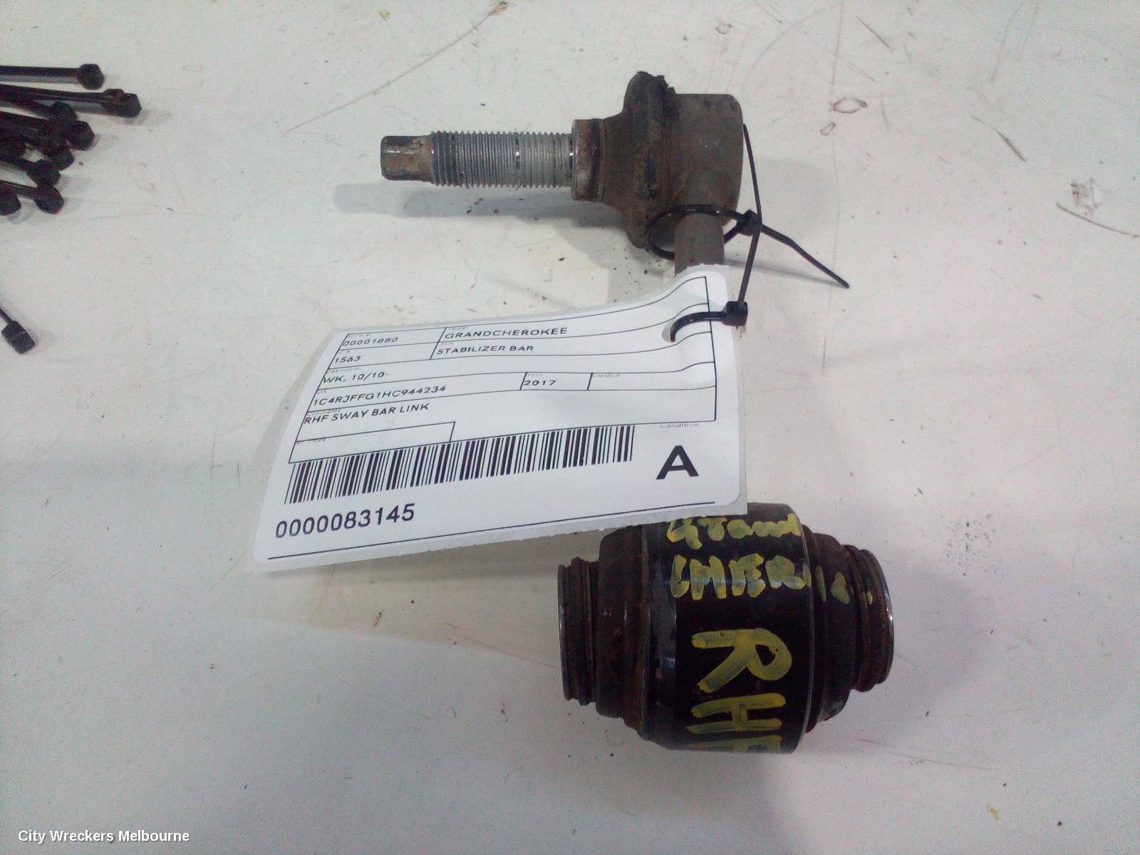 JEEP GRANDCHEROKEE STABILISER BAR, WK, 10/2010 - 02/2022