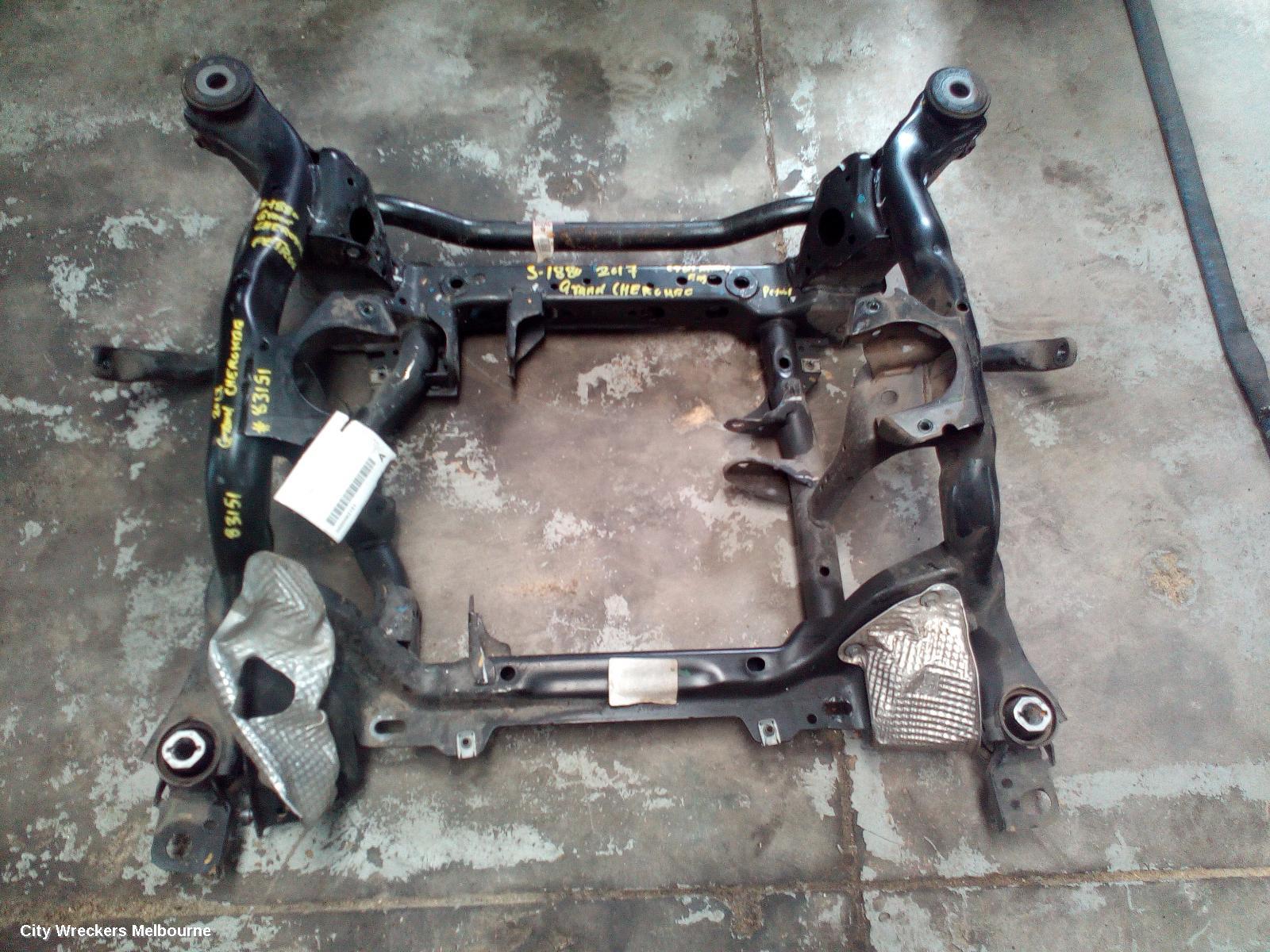 JEEP GRANDCHEROKEE FRT XMEMBER/CRADLE, CROSSMEMBER, WK, V6, 10/2016 ONWARDS