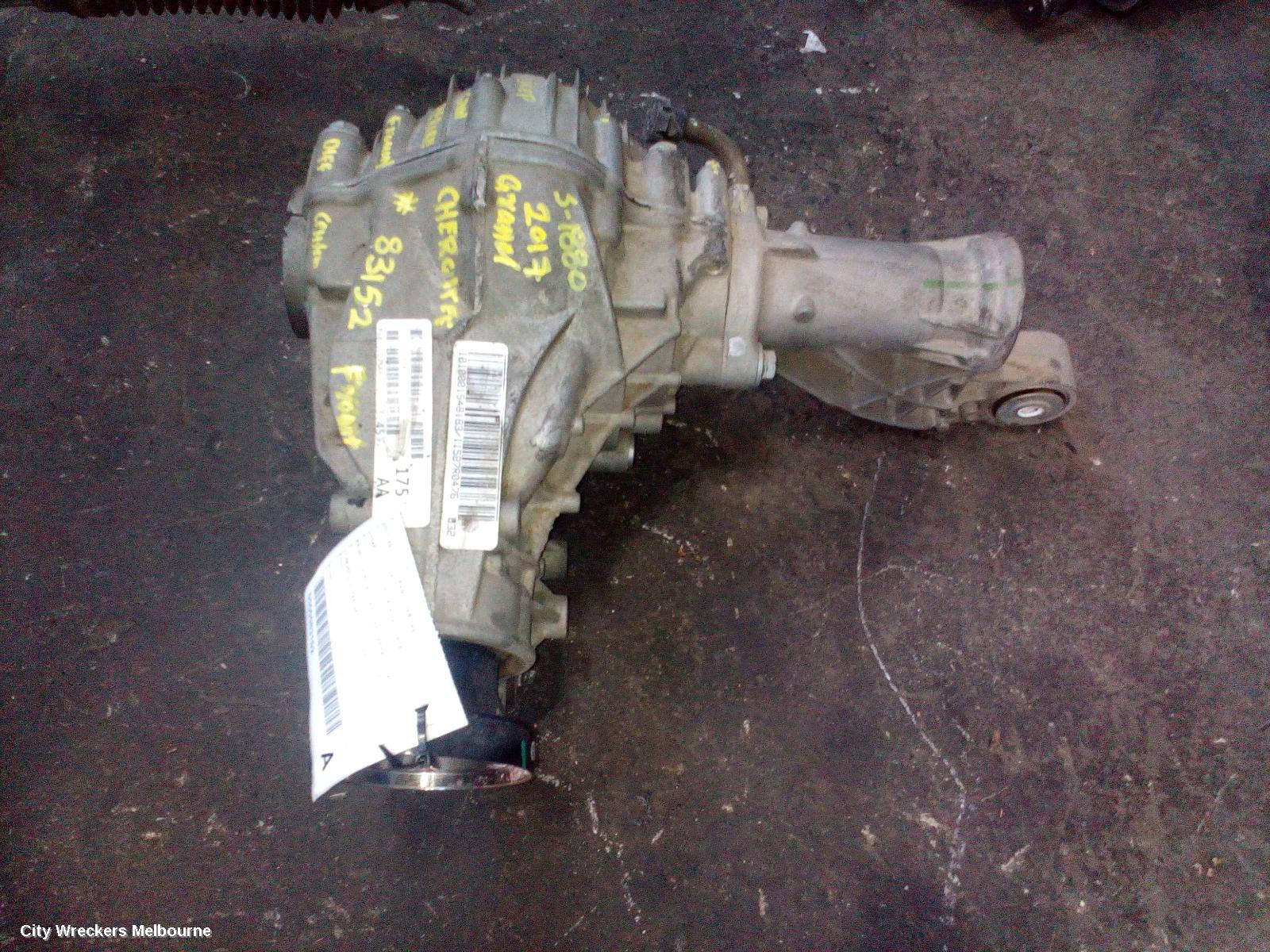JEEP GRANDCHEROKEE DIFFERENTIAL CENTRE, FRONT, 3.6, PETROL, WK, 3.44/3.45 RATIO, 04/2013 ONWARDS