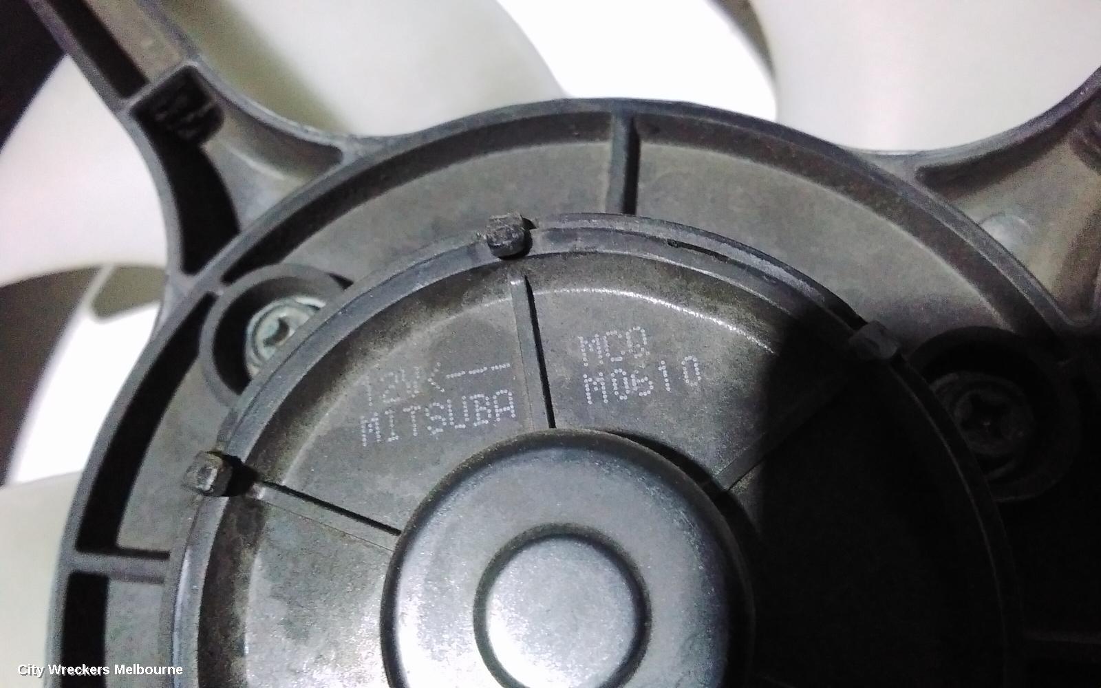 SUBARU FORESTER FAN, A/C FAN (RH - DRIVERS SIDE), 2.5, EJ25, 2 PIN PLUG TYPE (5 BLADE), 02/2008 - 12/2012
