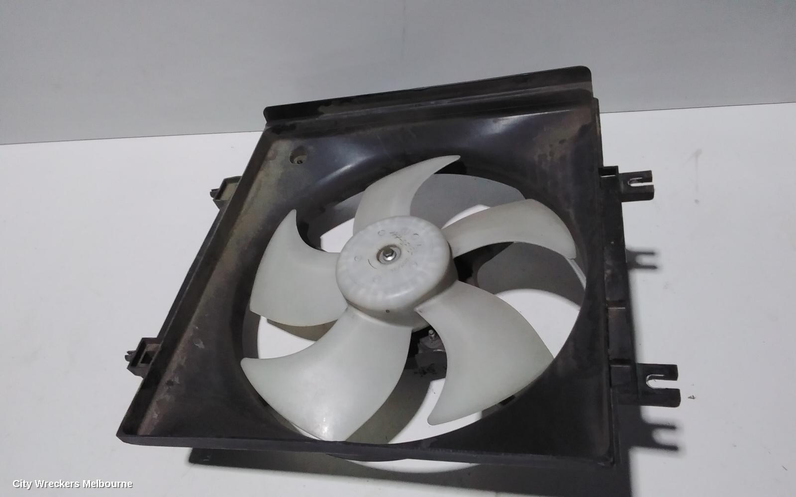 SUBARU FORESTER FAN, A/C FAN (RH - DRIVERS SIDE), 2.5, EJ25, 2 PIN PLUG TYPE (5 BLADE), 02/2008 - 12/2012