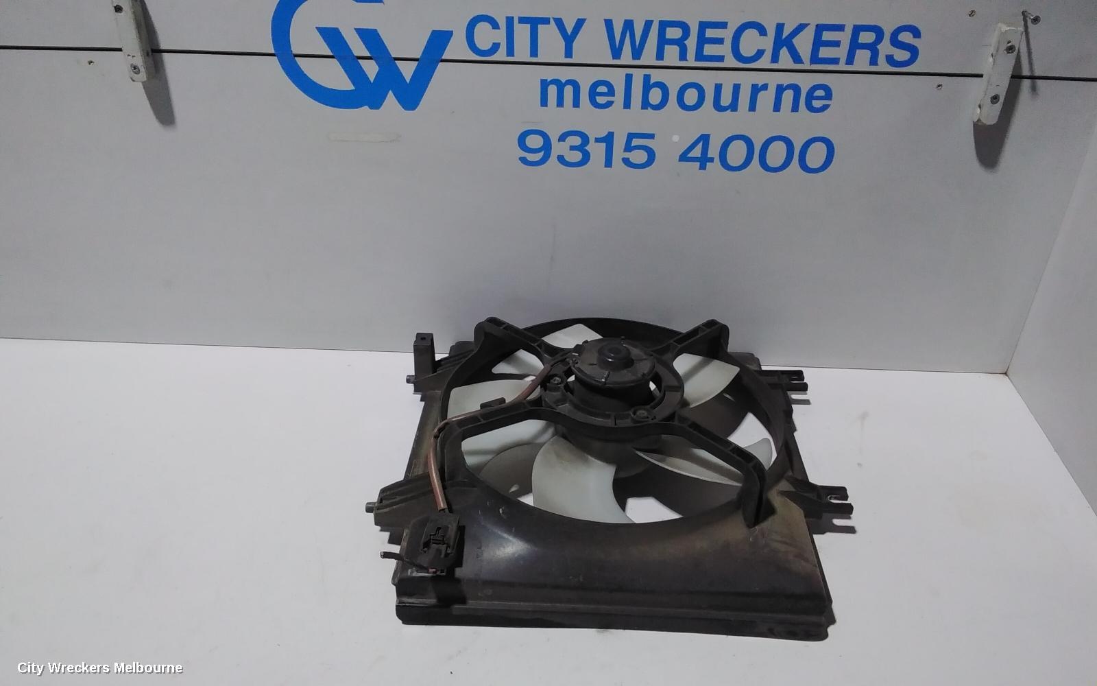 SUBARU FORESTER FAN, A/C FAN (RH - DRIVERS SIDE), 2.5, EJ25, 2 PIN PLUG TYPE (5 BLADE), 02/2008 - 12/2012