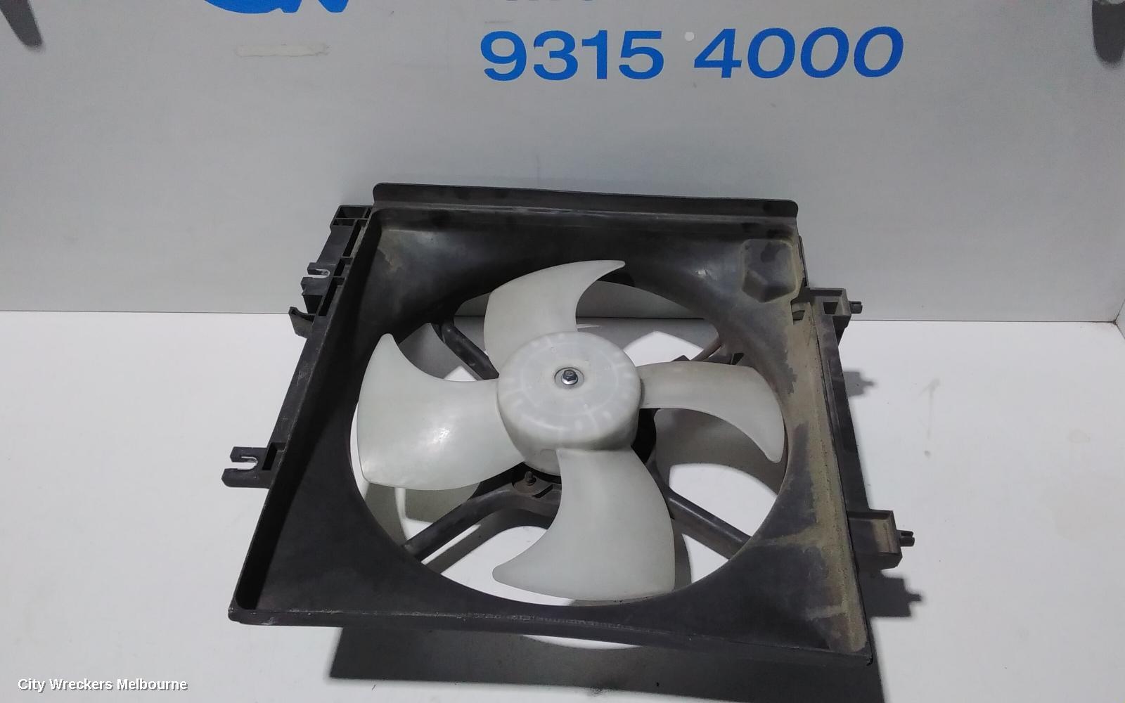 SUBARU FORESTER FAN, RADIATOR FAN (LH - PASSENGER SIDE), 2.5, EJ25, 2 WIRE PLUG TYPE (4 BLADES), 02/2008 - 12/2012