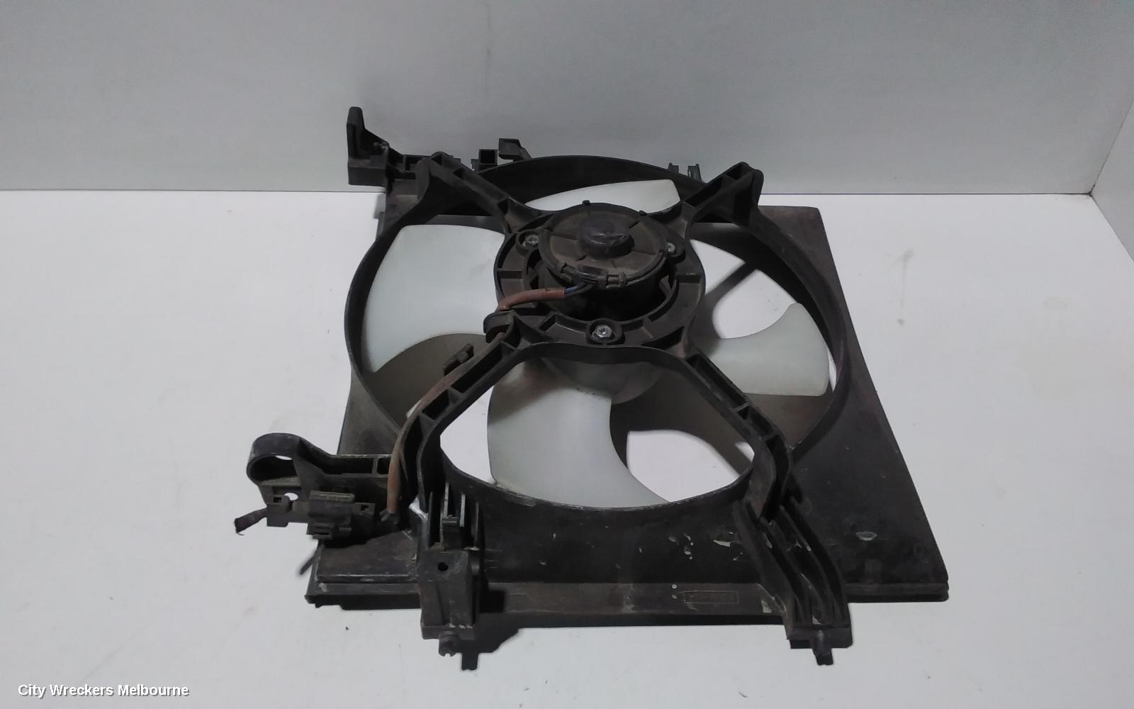 SUBARU FORESTER FAN, RADIATOR FAN (LH - PASSENGER SIDE), 2.5, EJ25, 2 WIRE PLUG TYPE (4 BLADES), 02/2008 - 12/2012