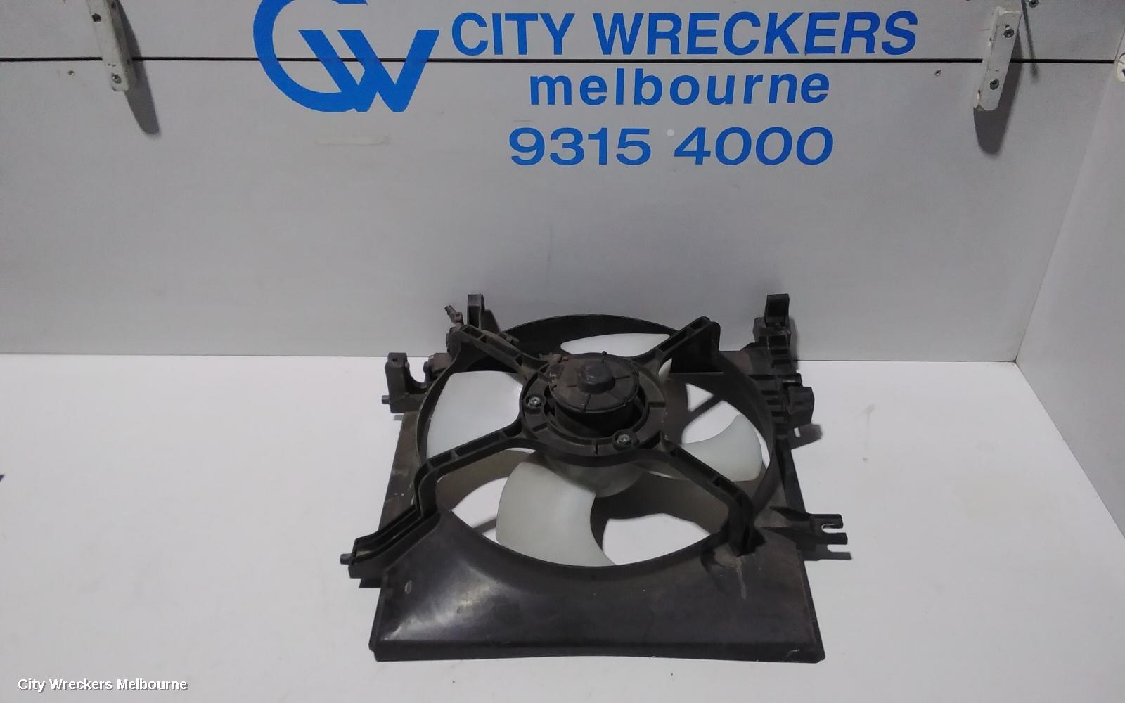 SUBARU FORESTER FAN, RADIATOR FAN (LH - PASSENGER SIDE), 2.5, EJ25, 2 WIRE PLUG TYPE (4 BLADES), 02/2008 - 12/2012