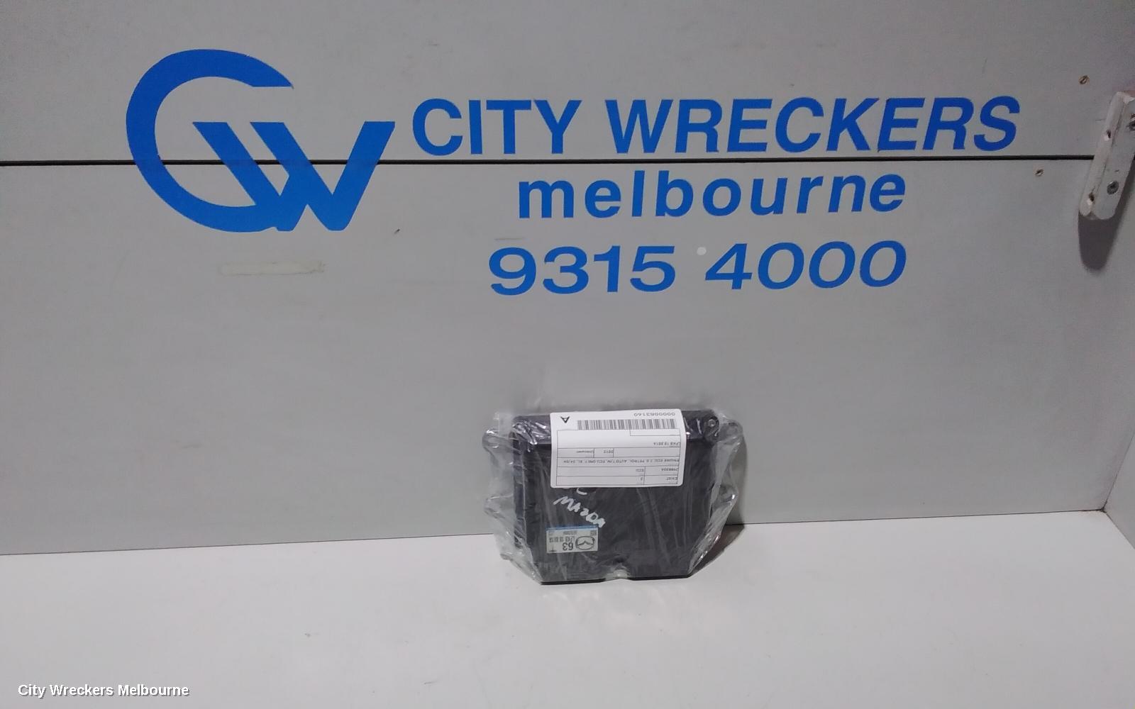 MAZDA 3 ECU, ENGINE ECU, 2.0, PETROL, AUTO T/M, ECU ONLY, BL, 04/2009 - 08/2011