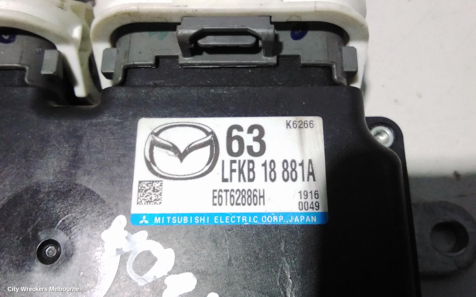 MAZDA 3 ECU, ENGINE ECU, 2.0, PETROL, AUTO T/M, ECU ONLY, BL, 04/2009 - 08/2011