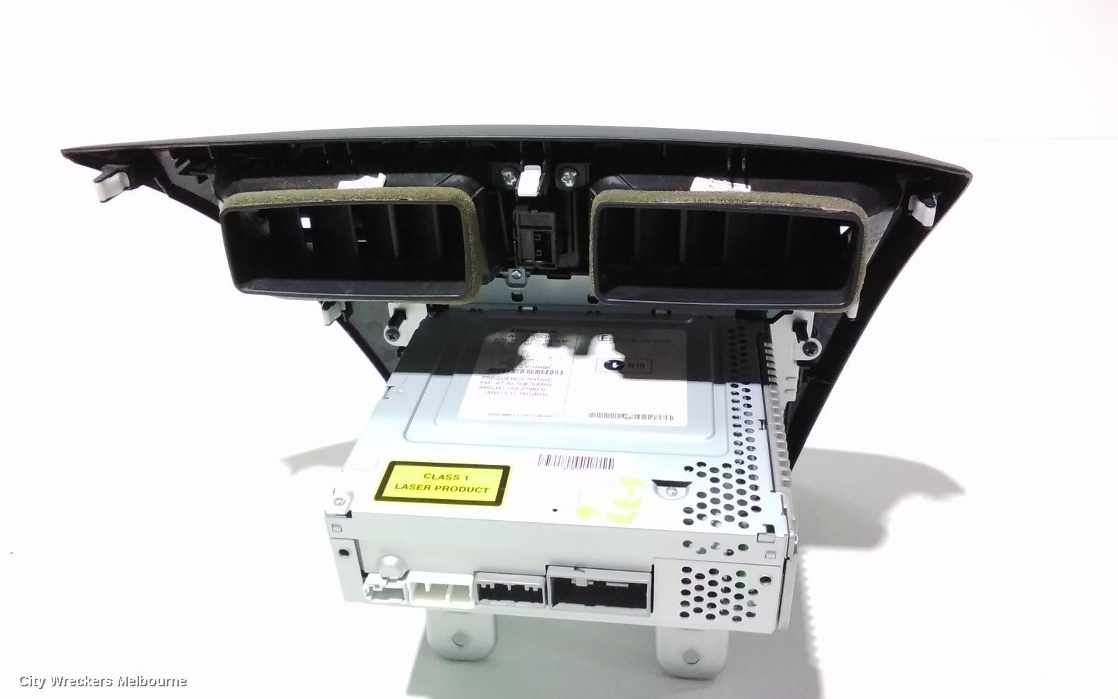 HONDA CIVIC RADIO/CD/DVD/SAT/TV, CONTROL/HEAD UNIT, 9TH GEN, HATCH, PREMIUM AUDIO SYSTEM TYPE, 02/2012 - 03/2015