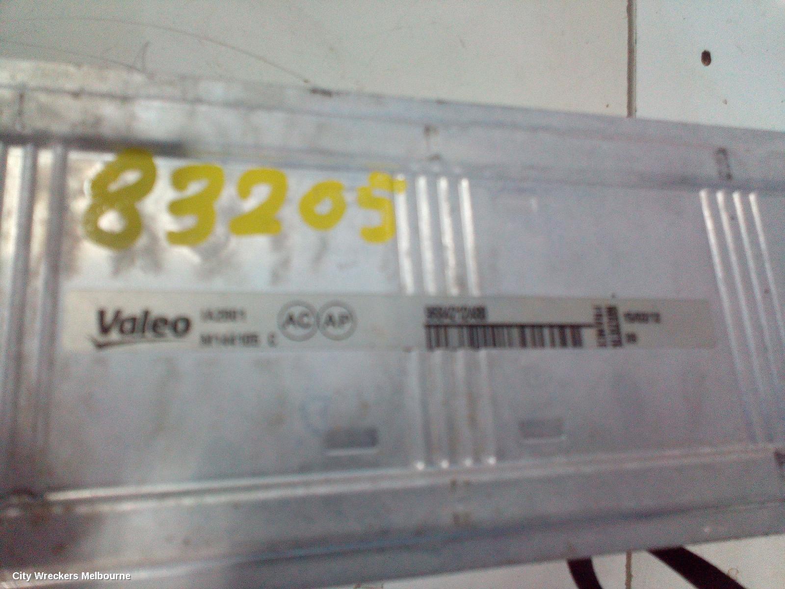CITROEN BERLINGO INTERCOOLER, DIESEL, 1.6, 9HE/9HF, B9C, 03/2009 - 12/2018