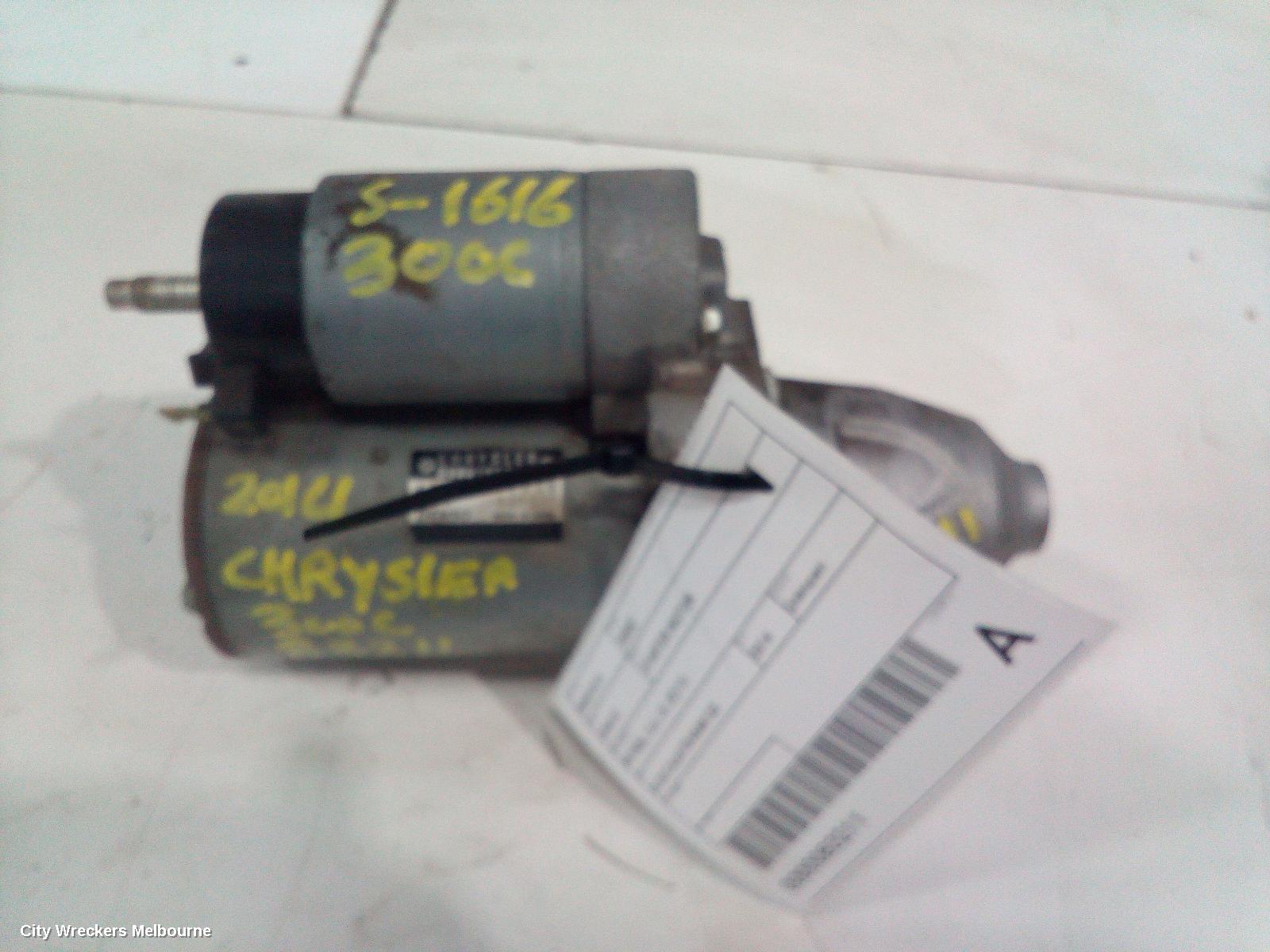 CHRYSLER 300C STARTER, PETROL, 3.6, LX, 07/2012 ONWARDS