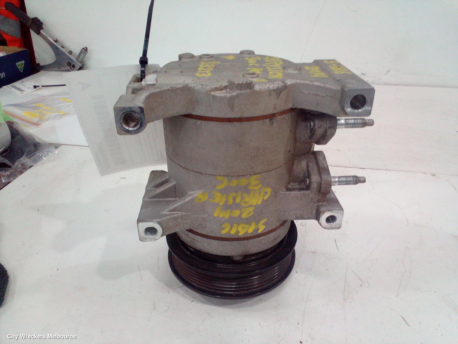 CHRYSLER 300C A/C COMPRESSOR, LX, 3.6, PETROL, HALLA BRAND, 05/2012 - 12/2014