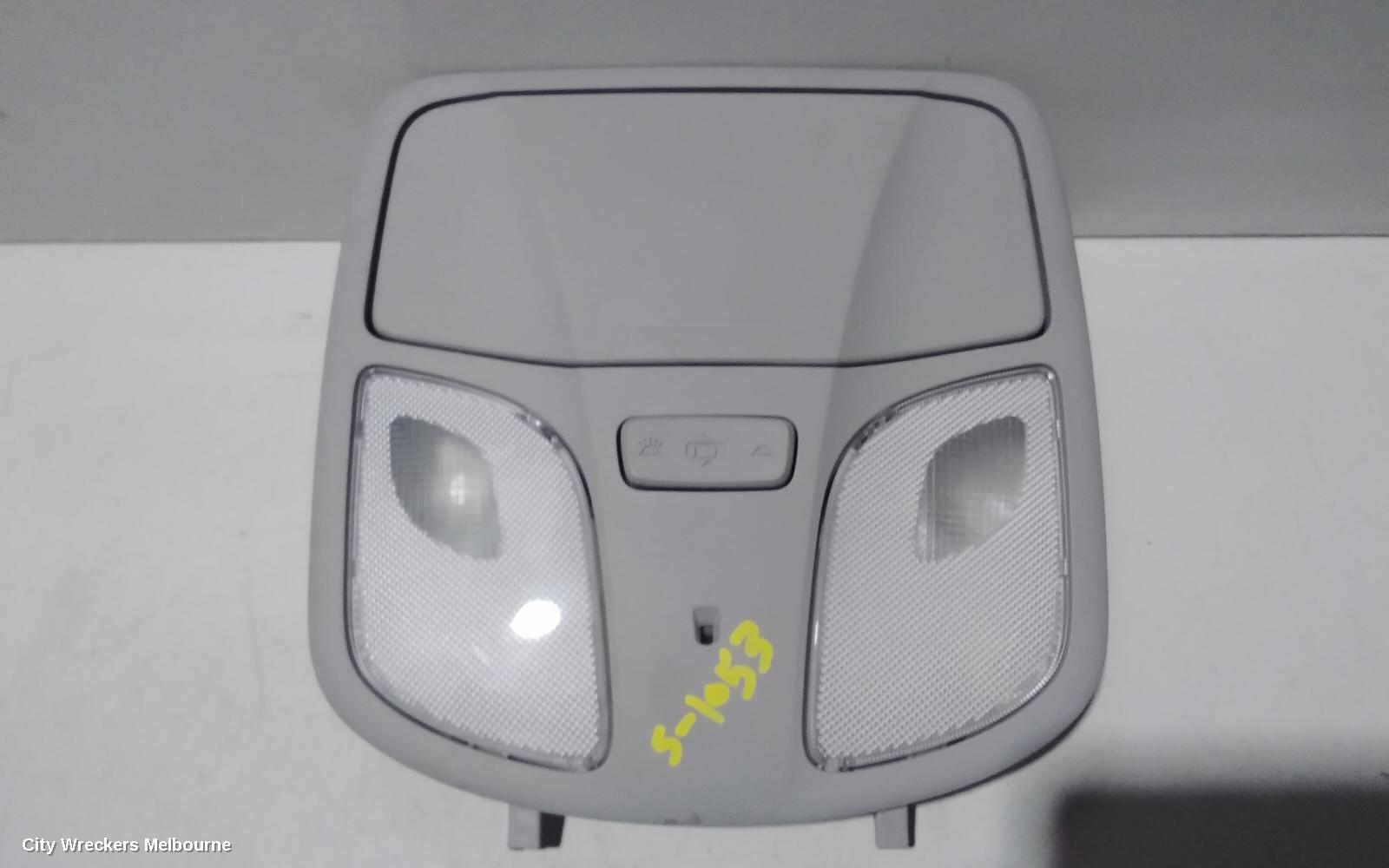 HYUNDAI I40 COURTESY LIGHT, FRONT, VF, 09/2011 - 12/2019