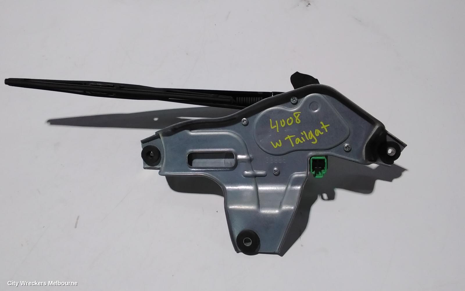 PEUGEOT 4008 WIPER MOTOR, TAILGATE, 03/2013 - 12/2017