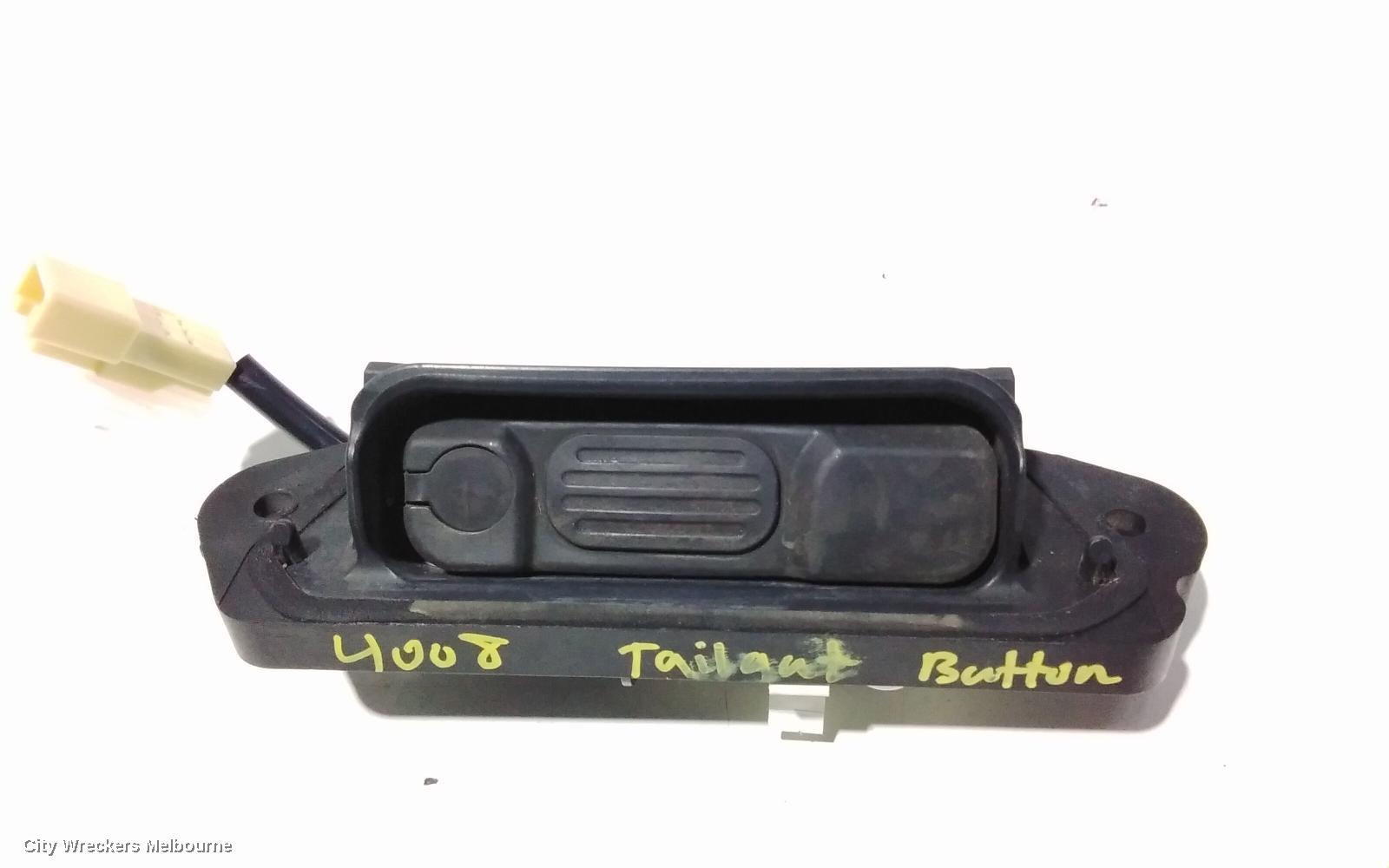 PEUGEOT 4008 TAILGATE HANDLE, 05/2012 - 12/2017