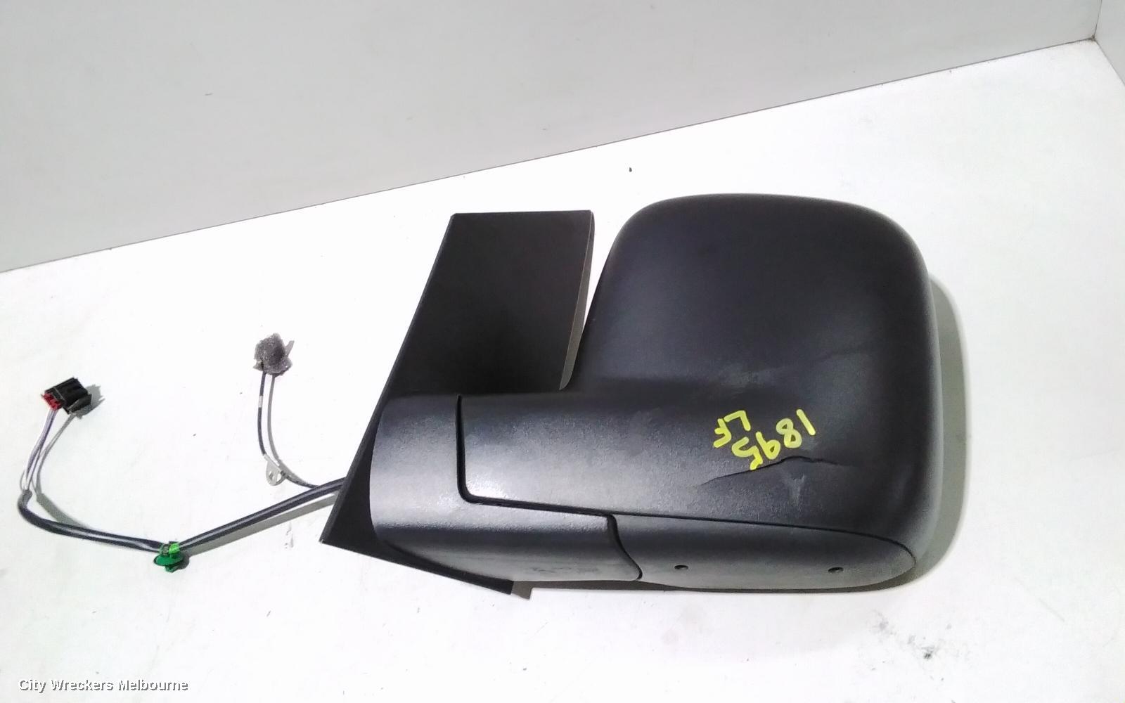 VOLKSWAGEN CADDY LEFT DOOR MIRROR, 2KN, POWER, 07/2015 - 02/2021