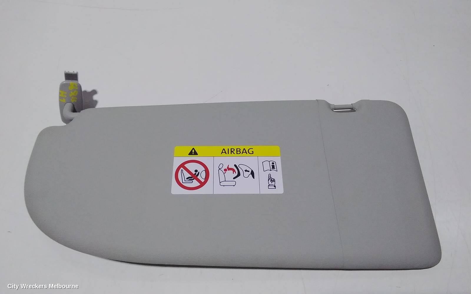 VOLKSWAGEN CADDY SUNVISOR, 2KN, LH SIDE, 07/2015 - 02/2021