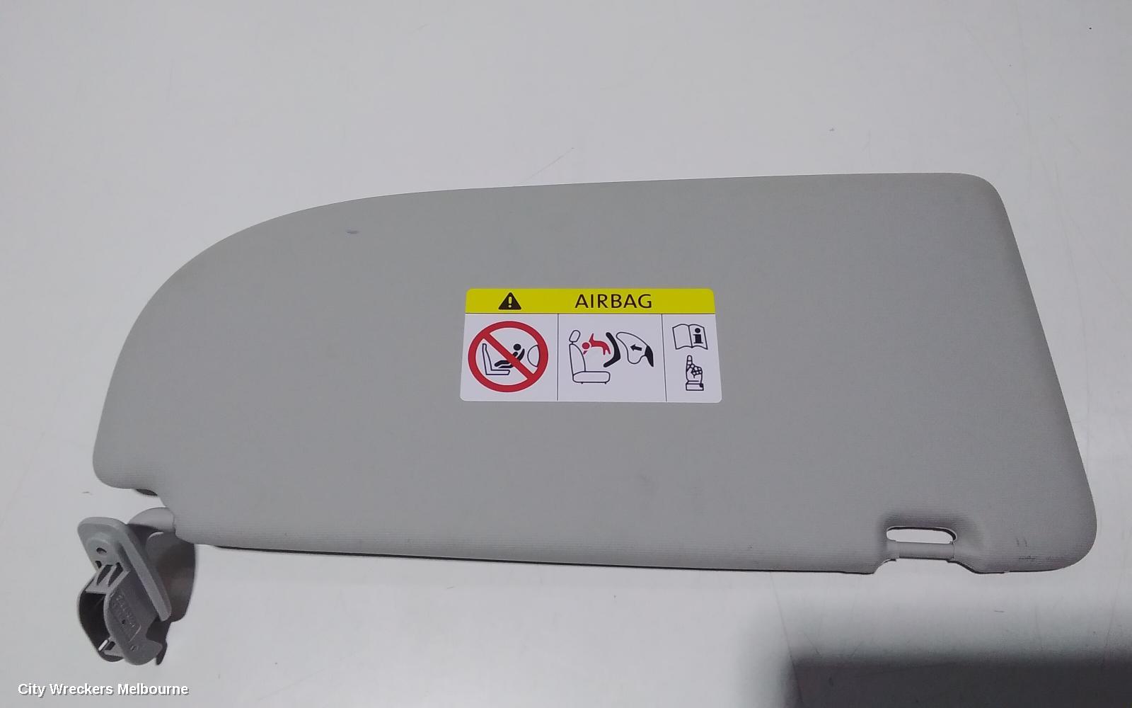 VOLKSWAGEN CADDY SUNVISOR, 2KN, LH SIDE, 07/2015 - 02/2021