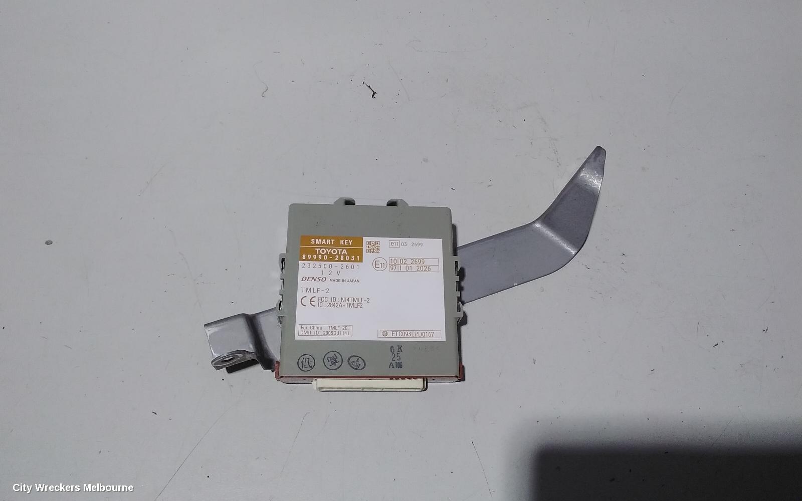 TOYOTA ESTIMA, XR50, 05-19, 89990 28031COMPUTER ASSY, SMART KEY, TOYOTA, : 83332