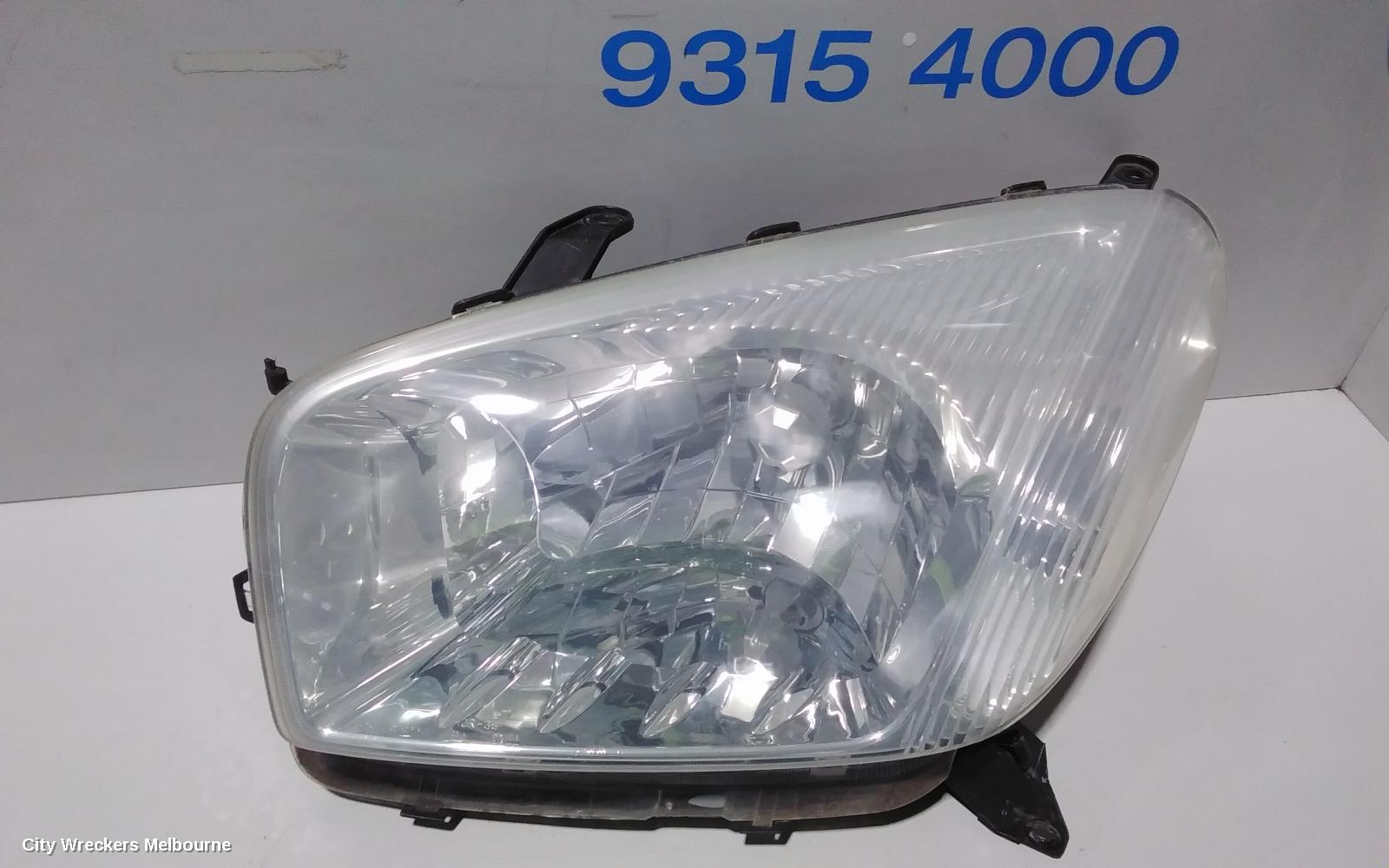 TOYOTA RAV4 LEFT HEADLAMP, ACA2#, 07/2000 - 07/2003