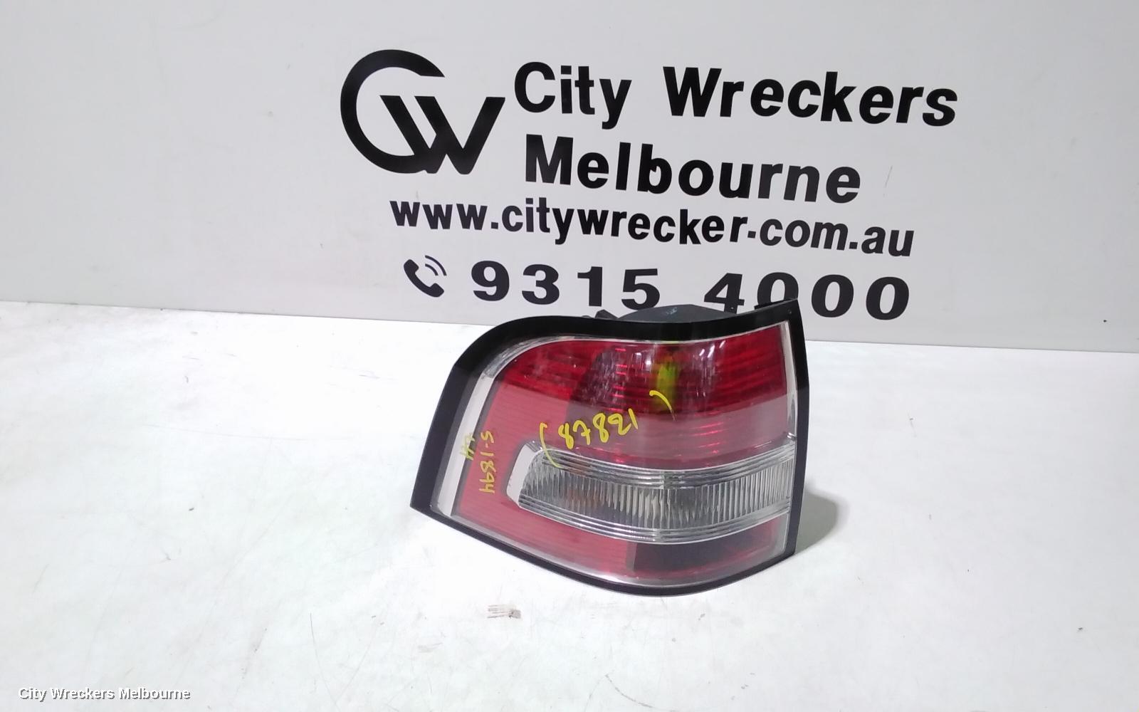 HOLDEN COMMODORE LEFT TAILLIGHT, VE, UTE, 08/2006 - 05/2013