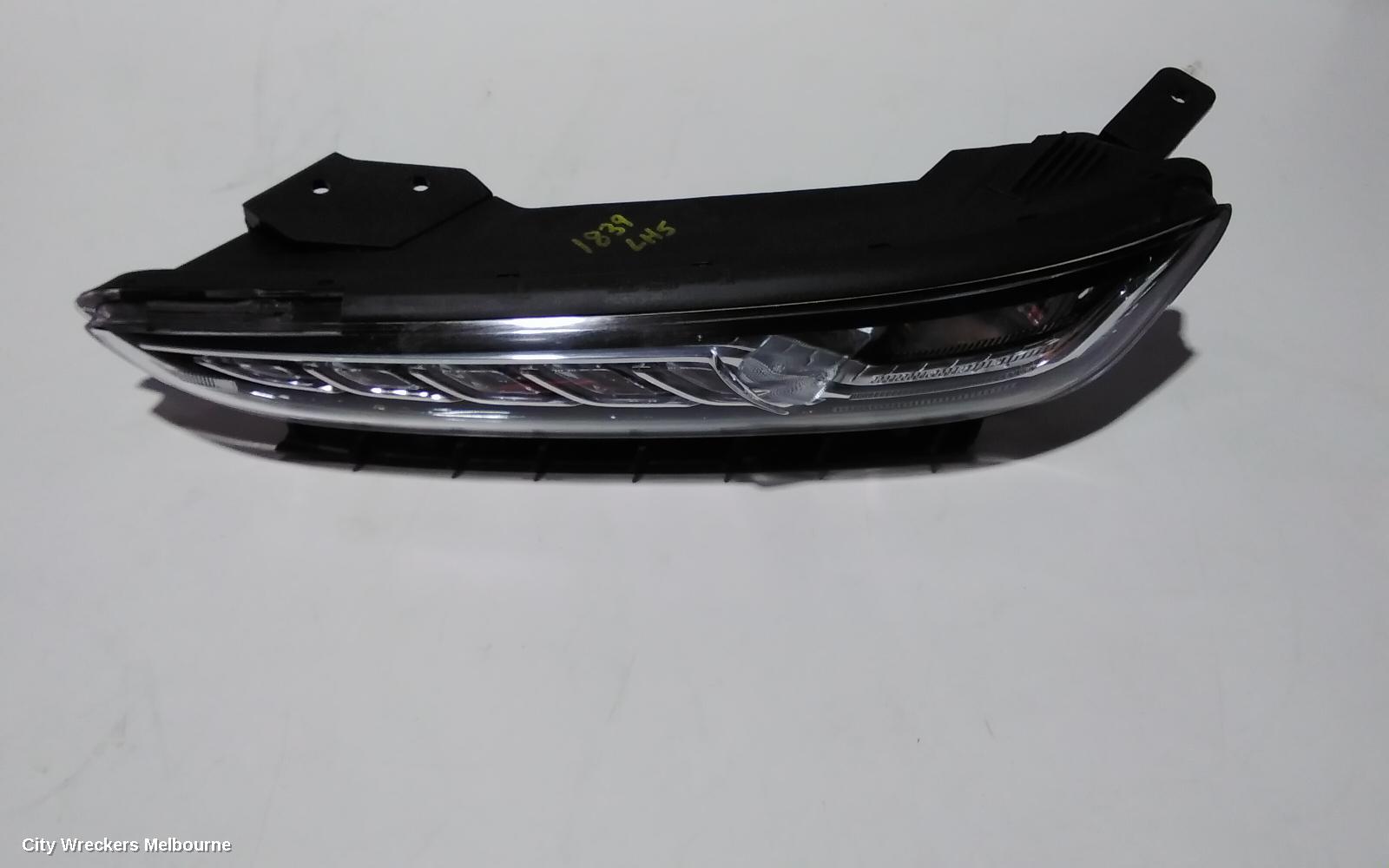 HYUNDAI KONA LEFT INDICATOR/FOG/SIDE, DAYTIME RUNNING LAMP, OS, 09/2017 - 10/2020