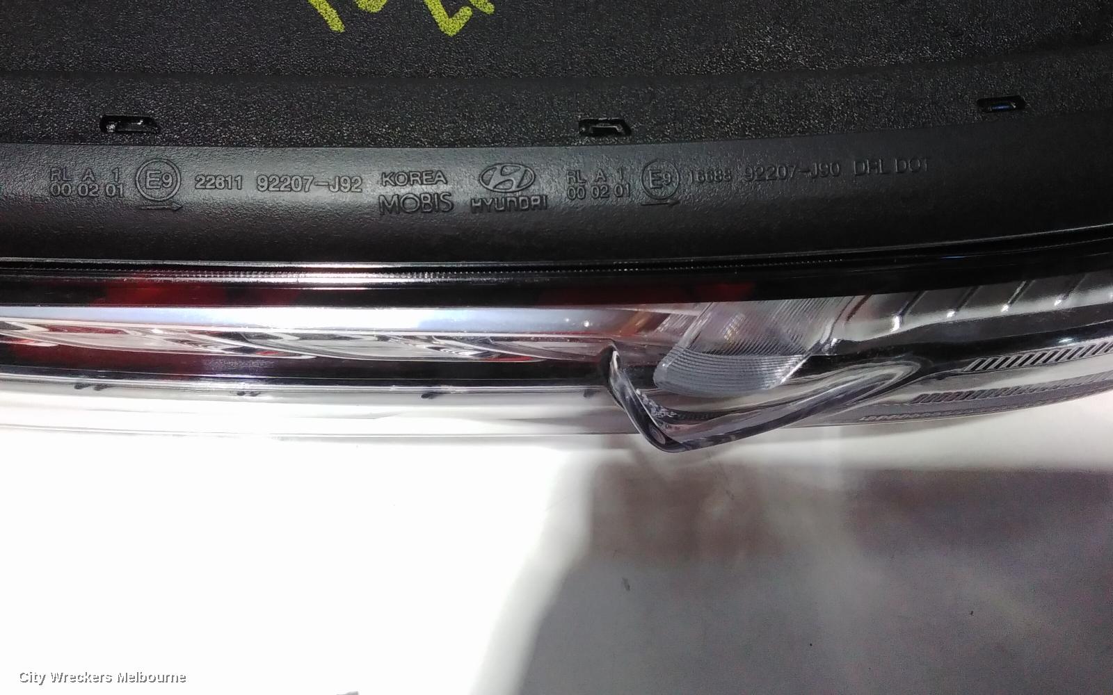 HYUNDAI KONA LEFT INDICATOR/FOG/SIDE, DAYTIME RUNNING LAMP, OS, 09/2017 - 10/2020