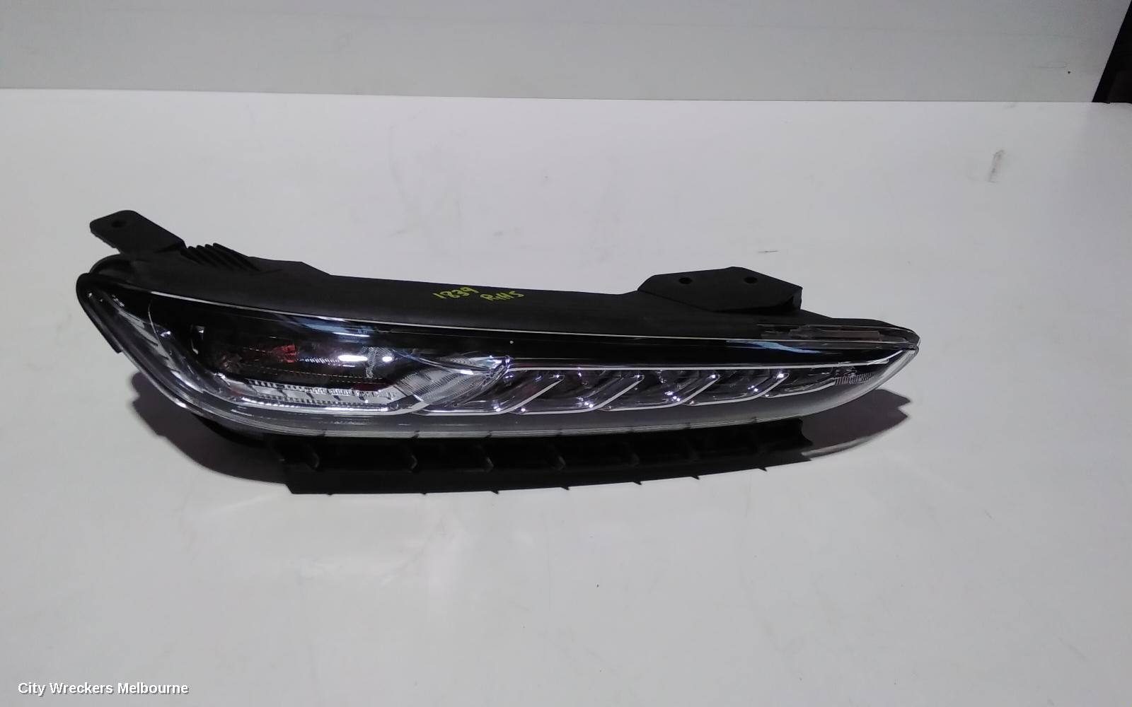 HYUNDAI KONA RIGHT INDICATOR/FOG/SIDE, DAYTIME RUNNING LAMP, OS, 09/2017 - 10/2020