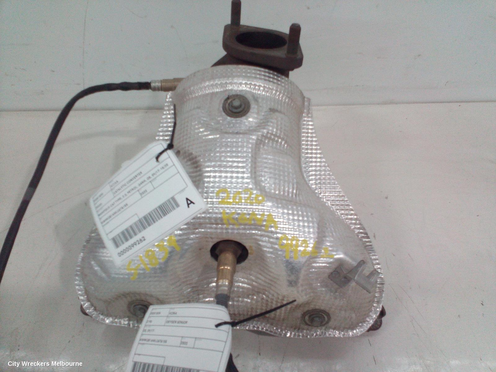 HYUNDAI KONA CATALYTIC CONVERTER, MANIFOLD-CAT TYPE, 2.0, PETROL, G4NH, OS, 09/2017 - 10/2020
