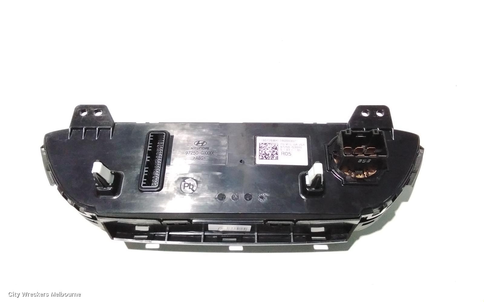 HYUNDAI I30 HEATER/AC CONTROLS, NON CLIMATE CONTROL TYPE, PD, 03/2017 ONWARDS