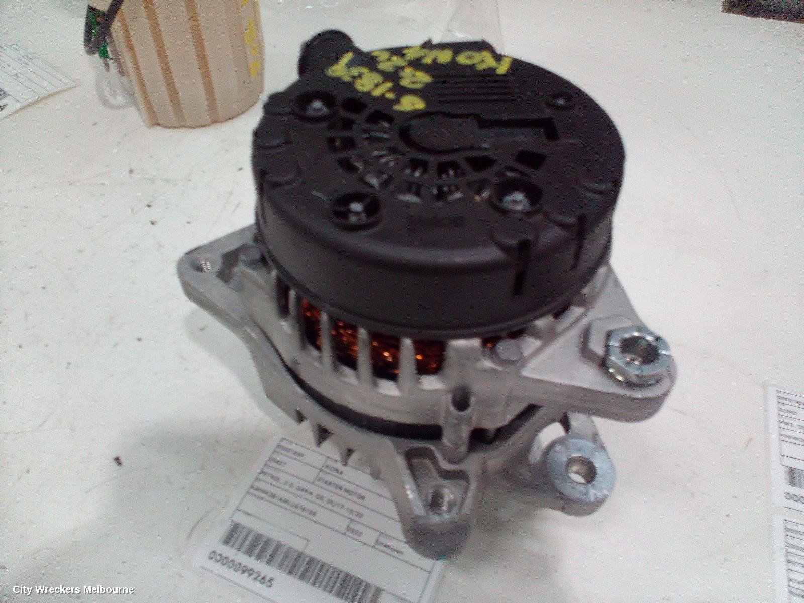 HYUNDAI KONA ALTERNATOR, PETROL, 2.0, G4NH, OS, 09/2017 - 10/2020