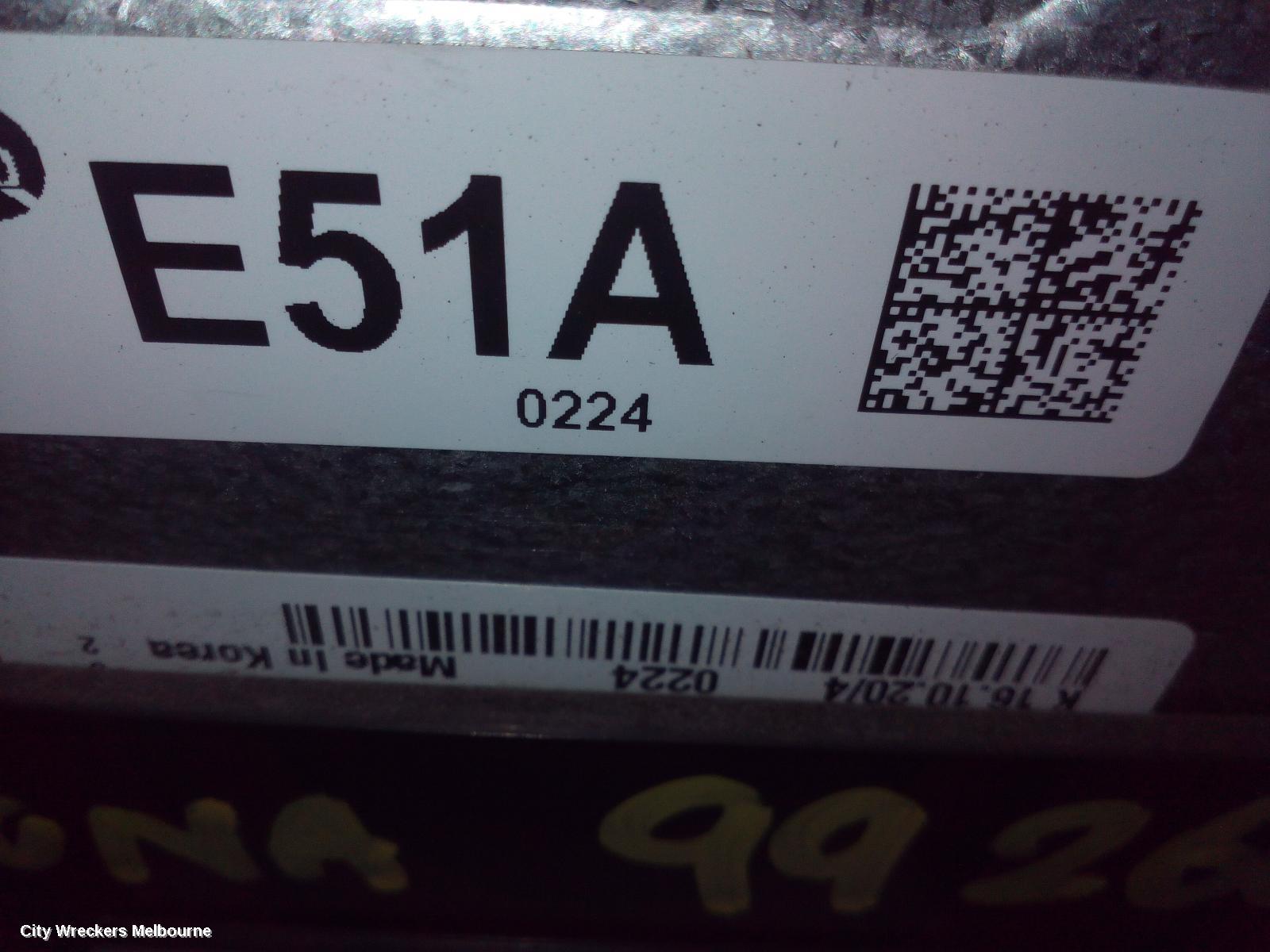 HYUNDAI KONA ECU, ENGINE ECU, 2.0, PETROL, G4NH, ECU ONLY, OS, 09/2017 - 10/2020